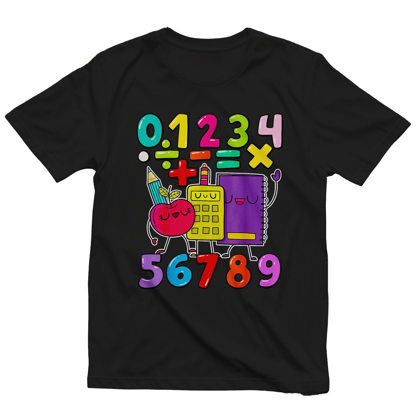 Fun Numbers Math Day Kids Tee