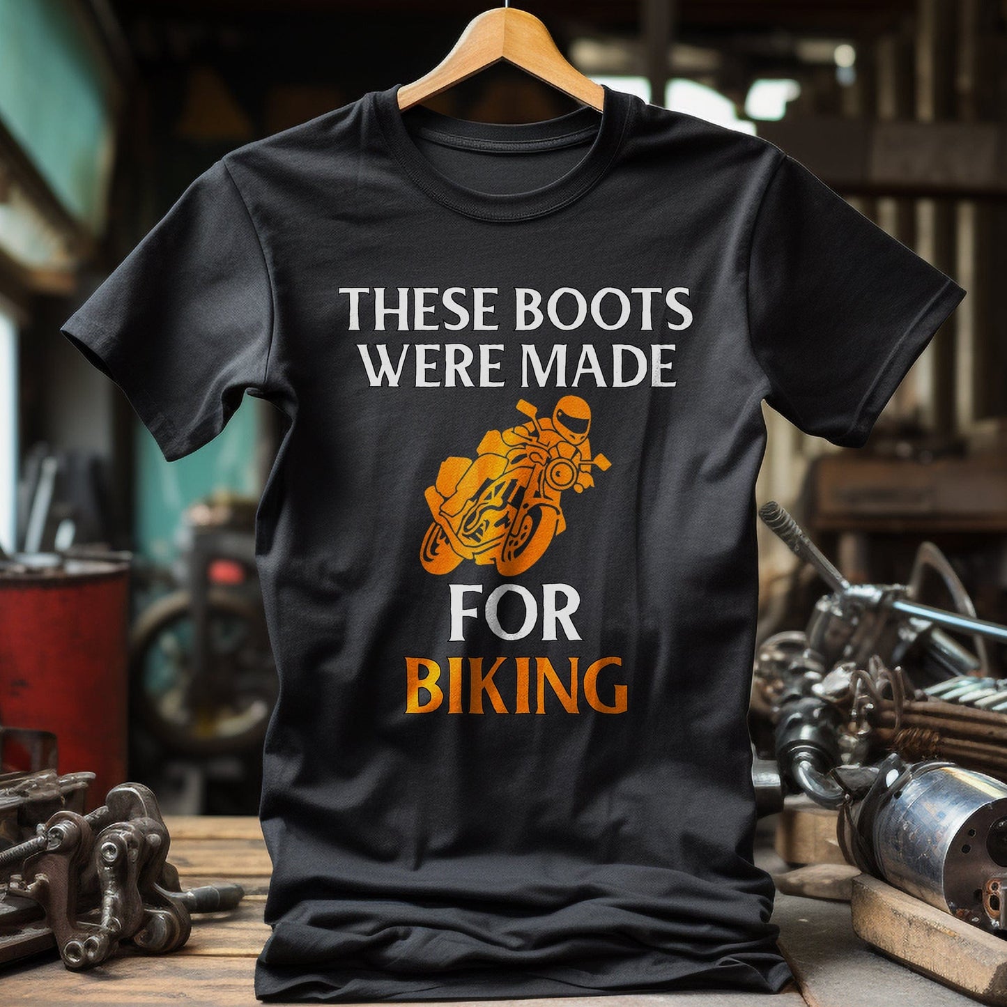 Boots Made for Biking T-Shirt