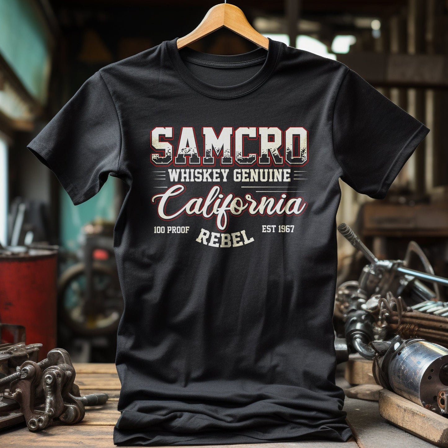 Samcro Cali T-Shirt ‚Äì Rebel Spirit