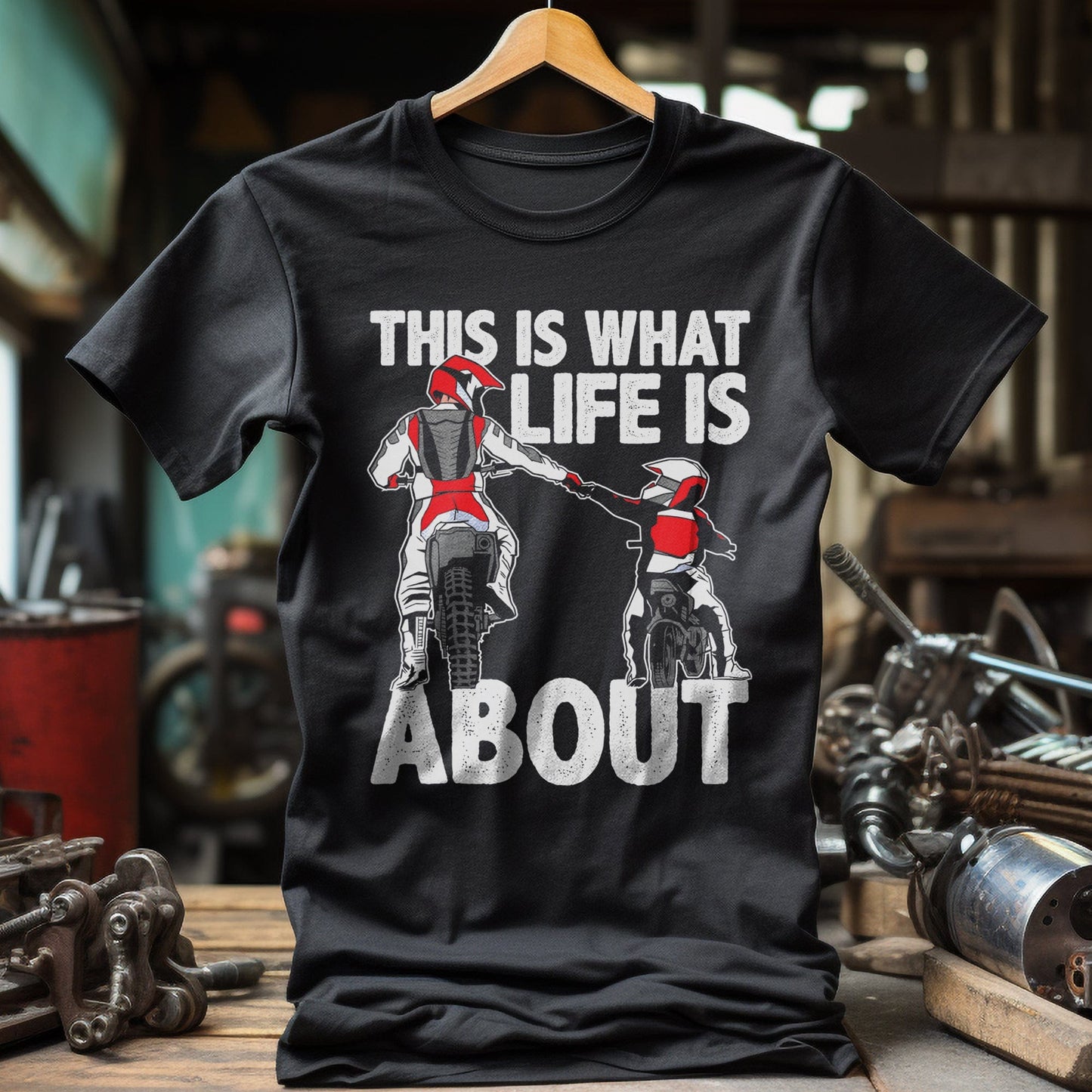 Dirt Bike Dad T-Shirt - Motocross