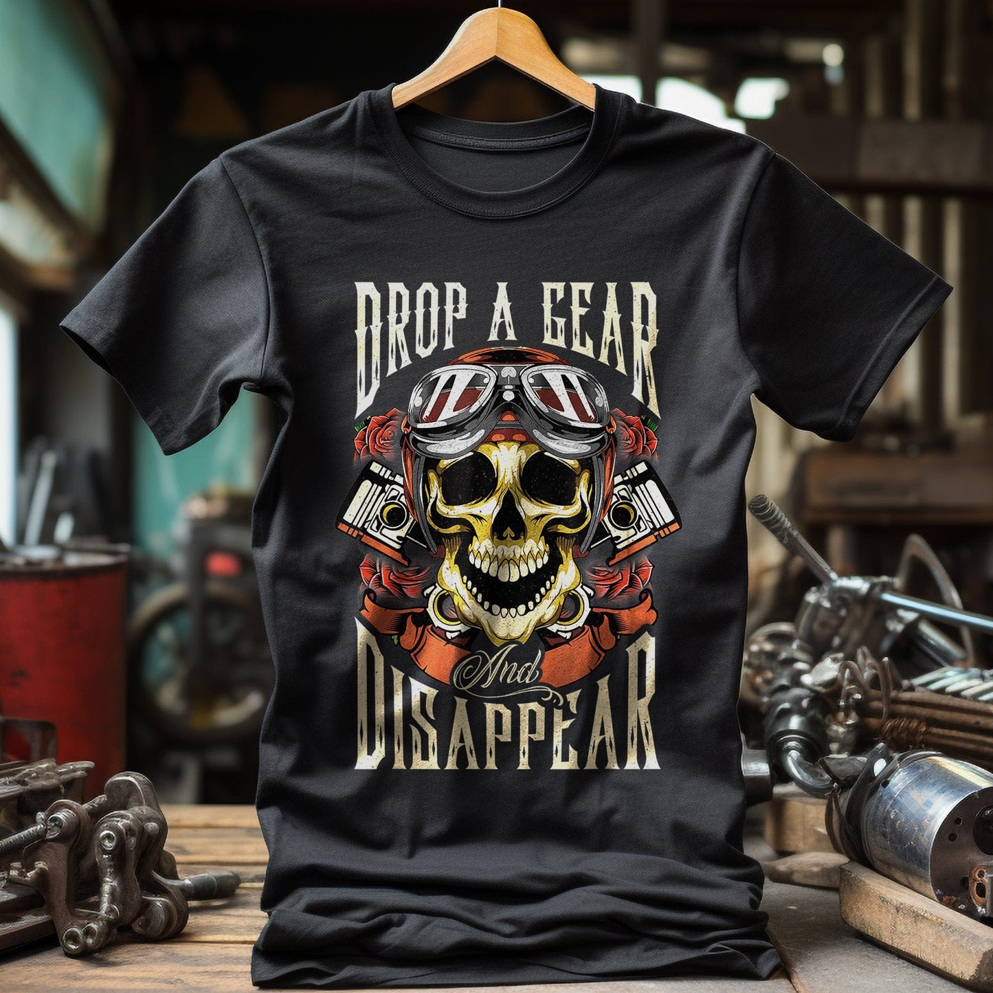 Drop a Gear and Disappear T-shirt -