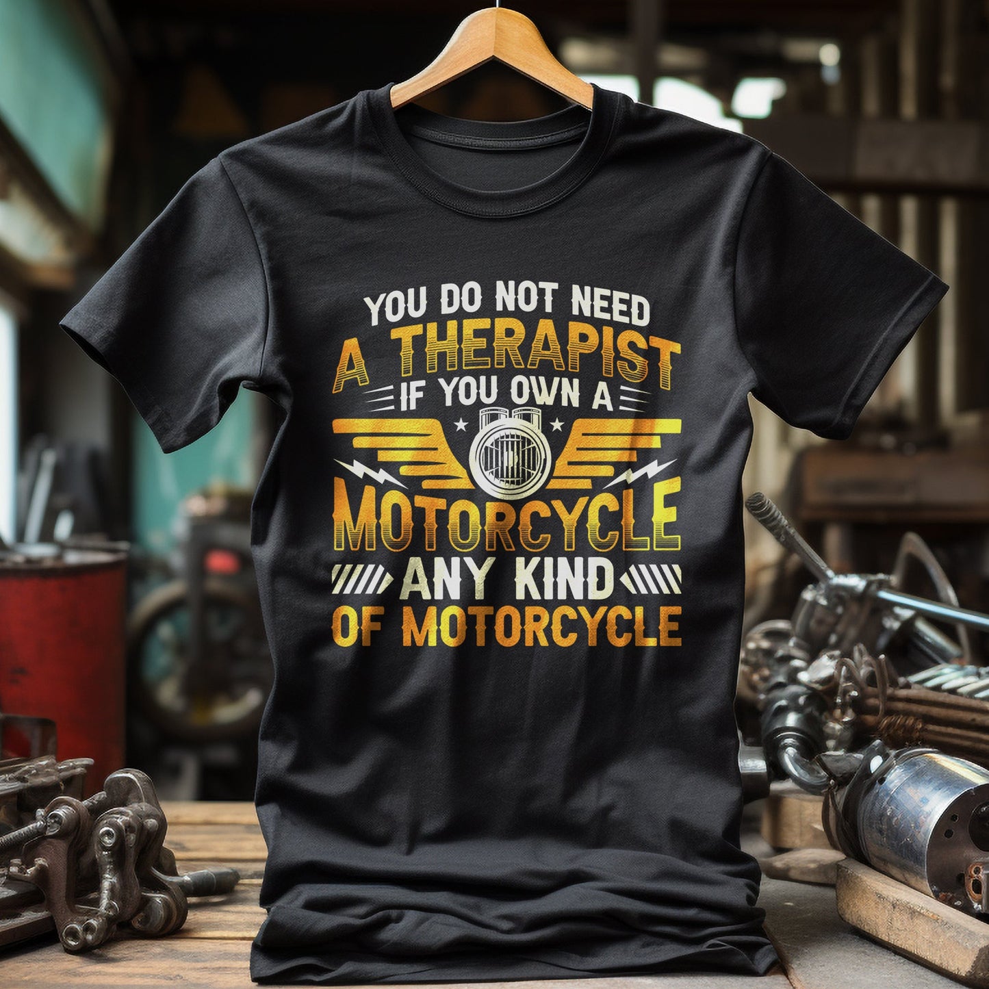 Therapist Wings T-Shirt - No Couch