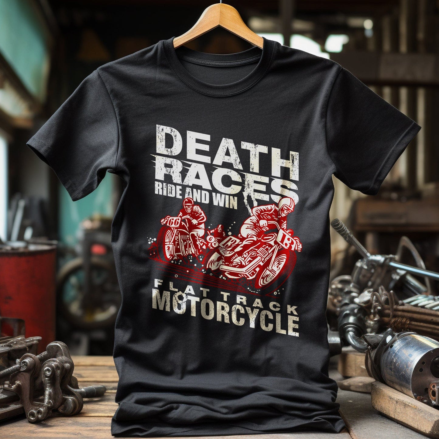Death Race T-shirt - Rev Up Your