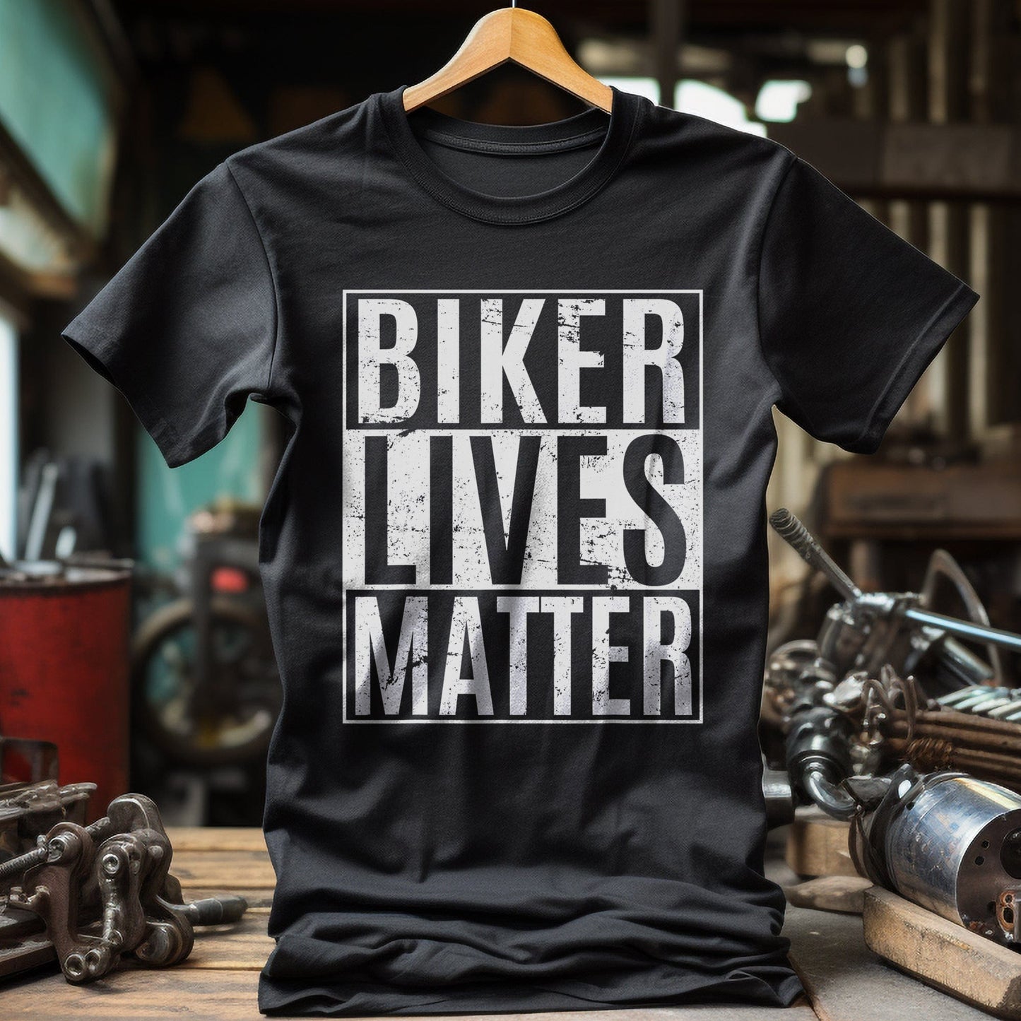 Biker Lives Matter T-Shirt - Ride or