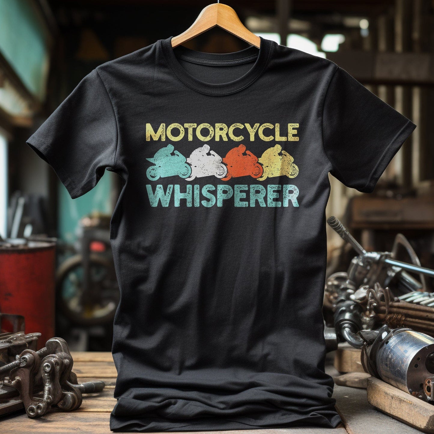 Motorcycle Biker Retro 43 T-Shirt