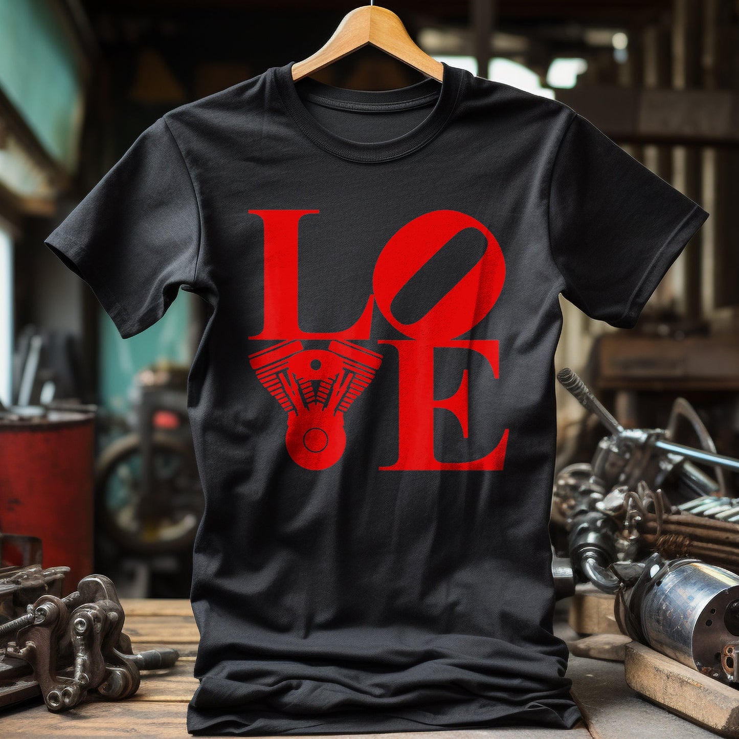 V-Twin Love T-Shirt - Rev Up the