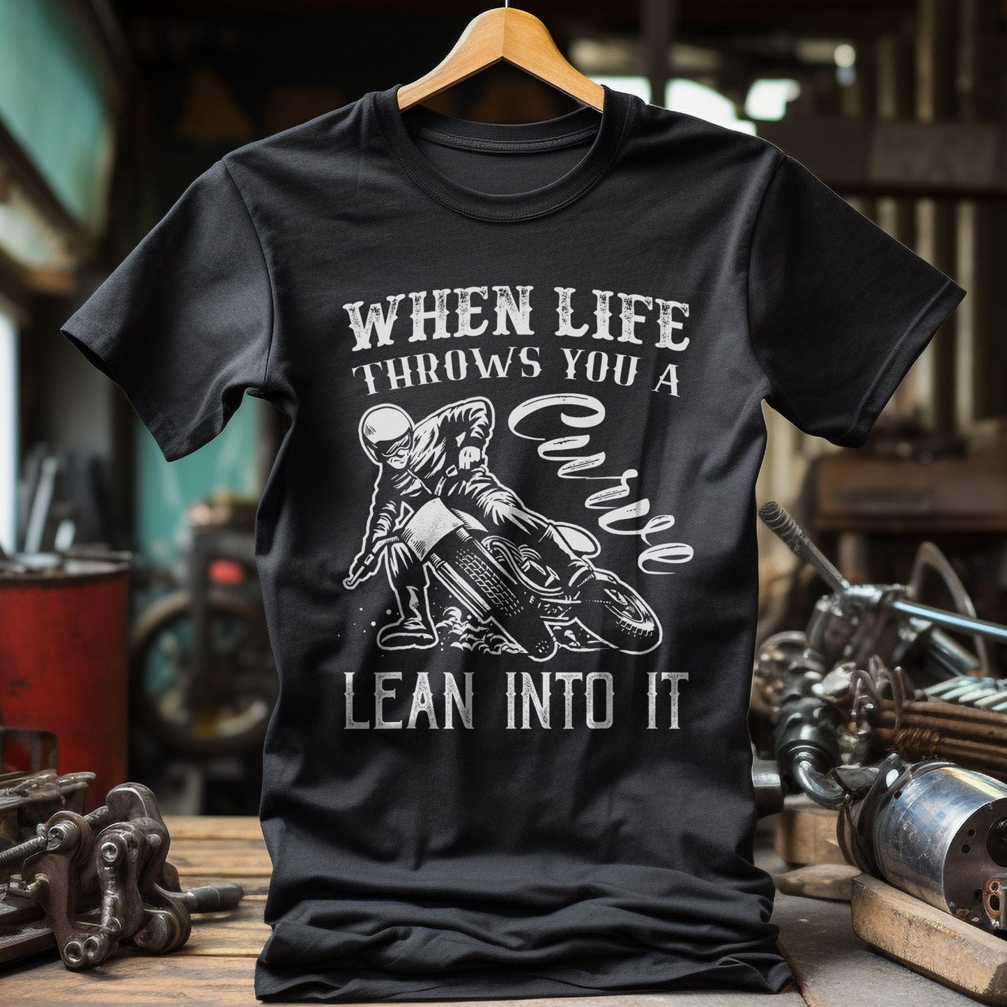 Cool Biker Shirt - Rev up the