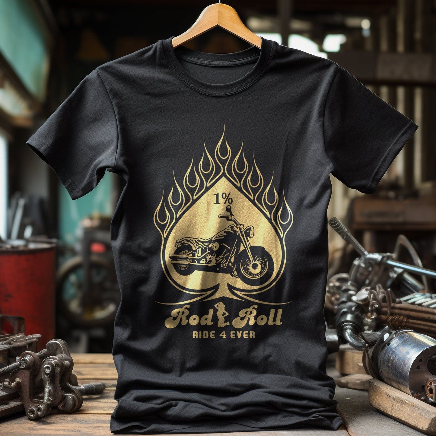 Rod Roll T-Shirt - Feel the Burn!