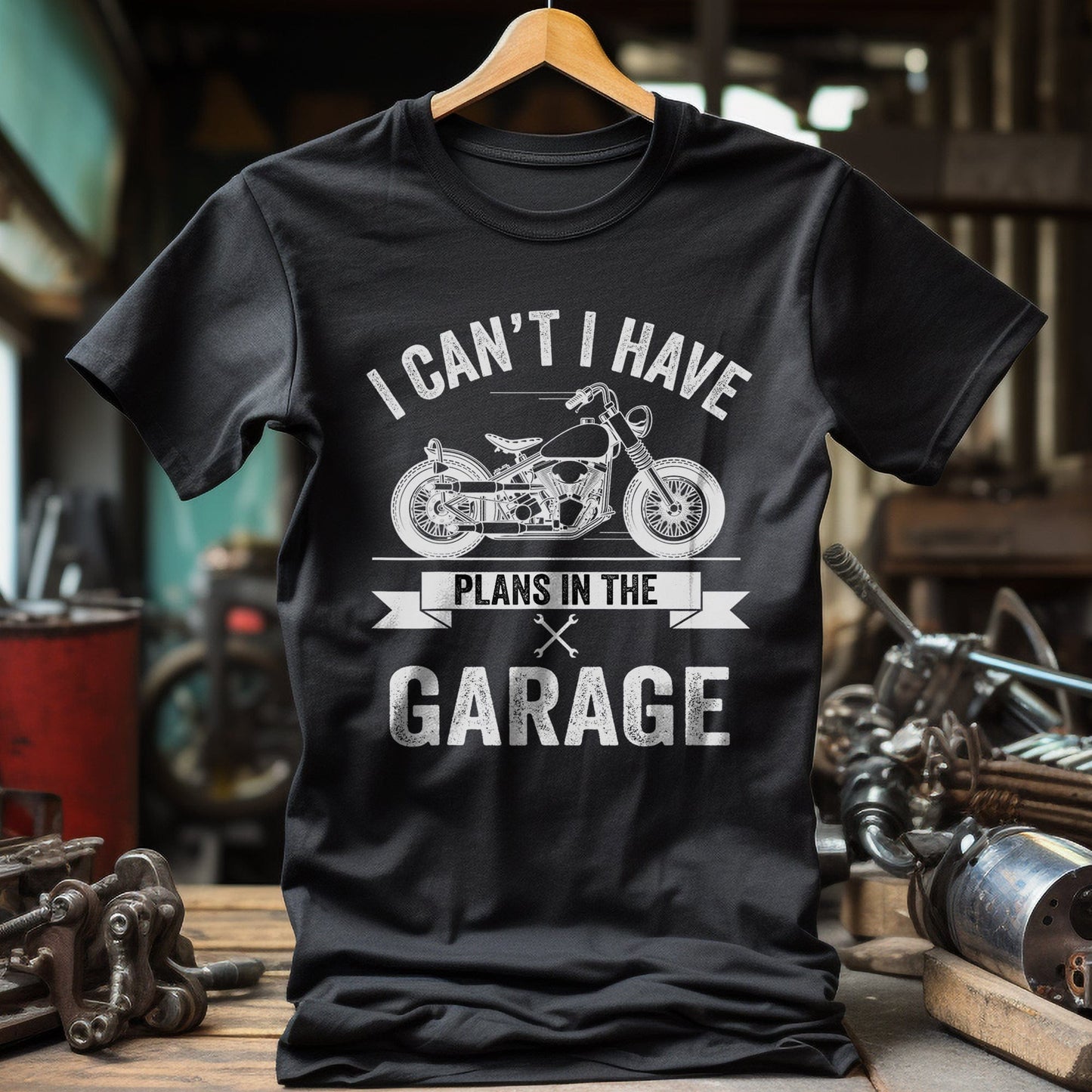 I Have Plans in the Garage T-Shirt