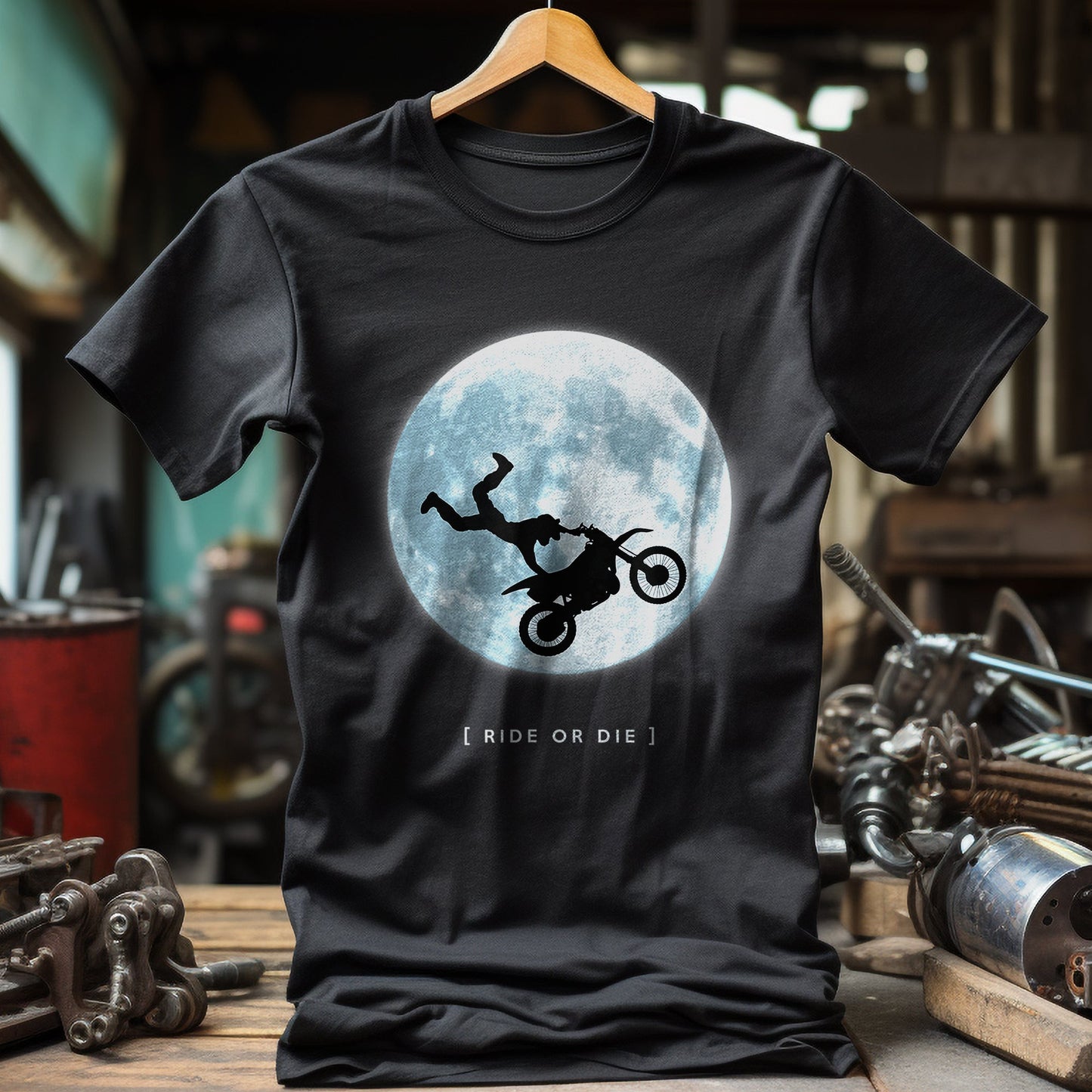 Moon Motocross Stunt T-Shirt - Ride
