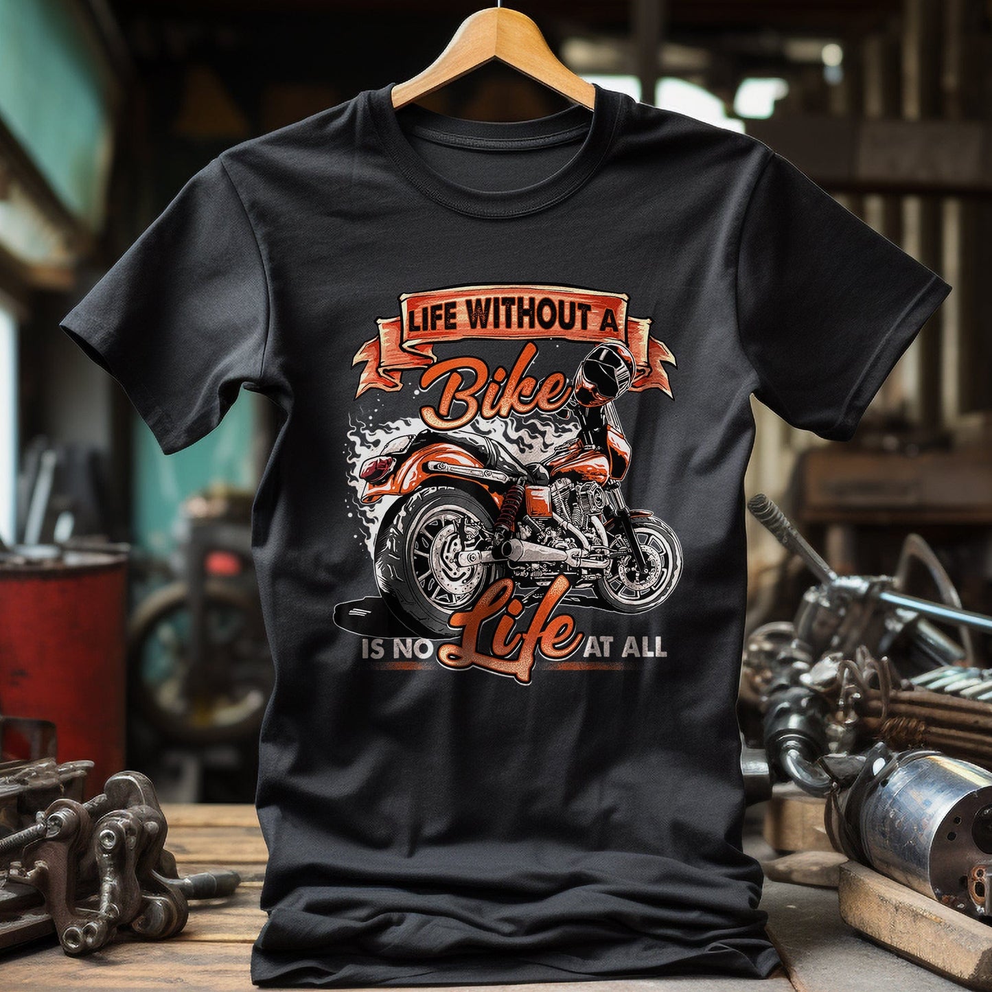 Motorcycle Biker Chick Life T-Shirt