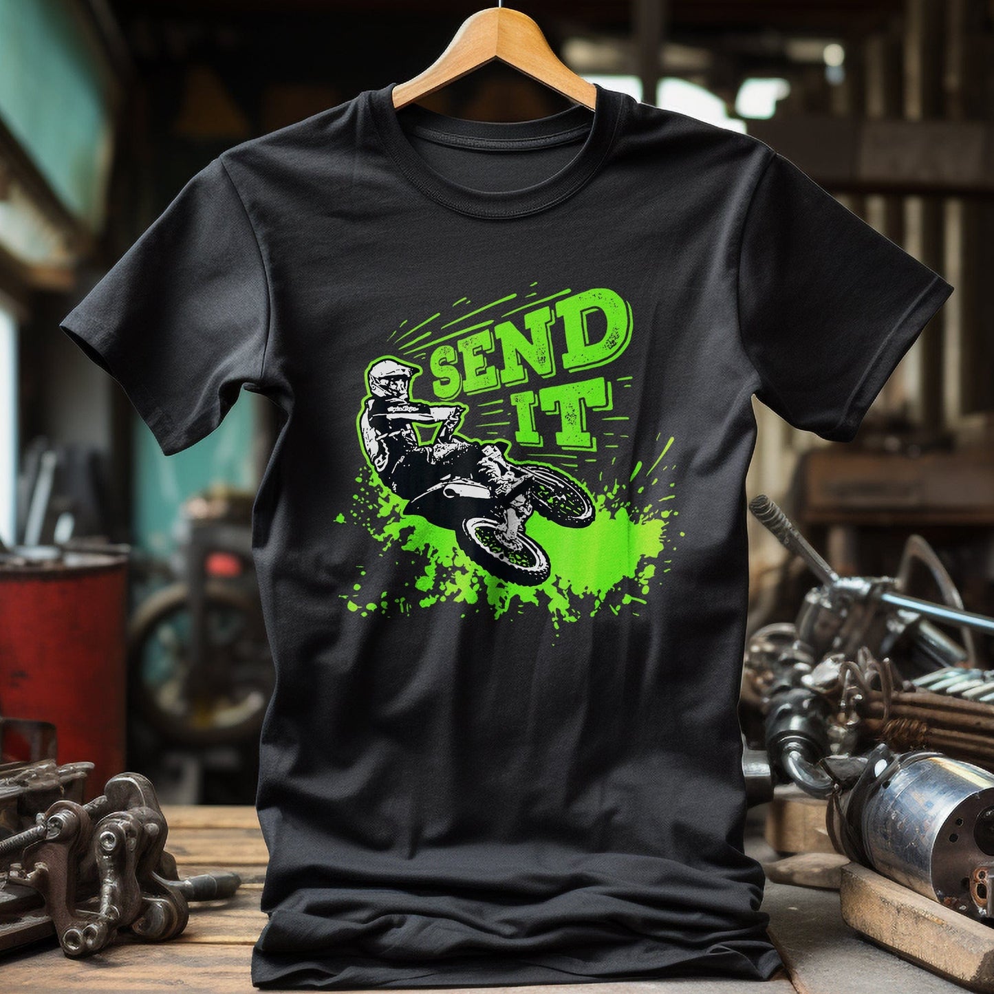 Send It Gift T-shirt - Dirt Bike