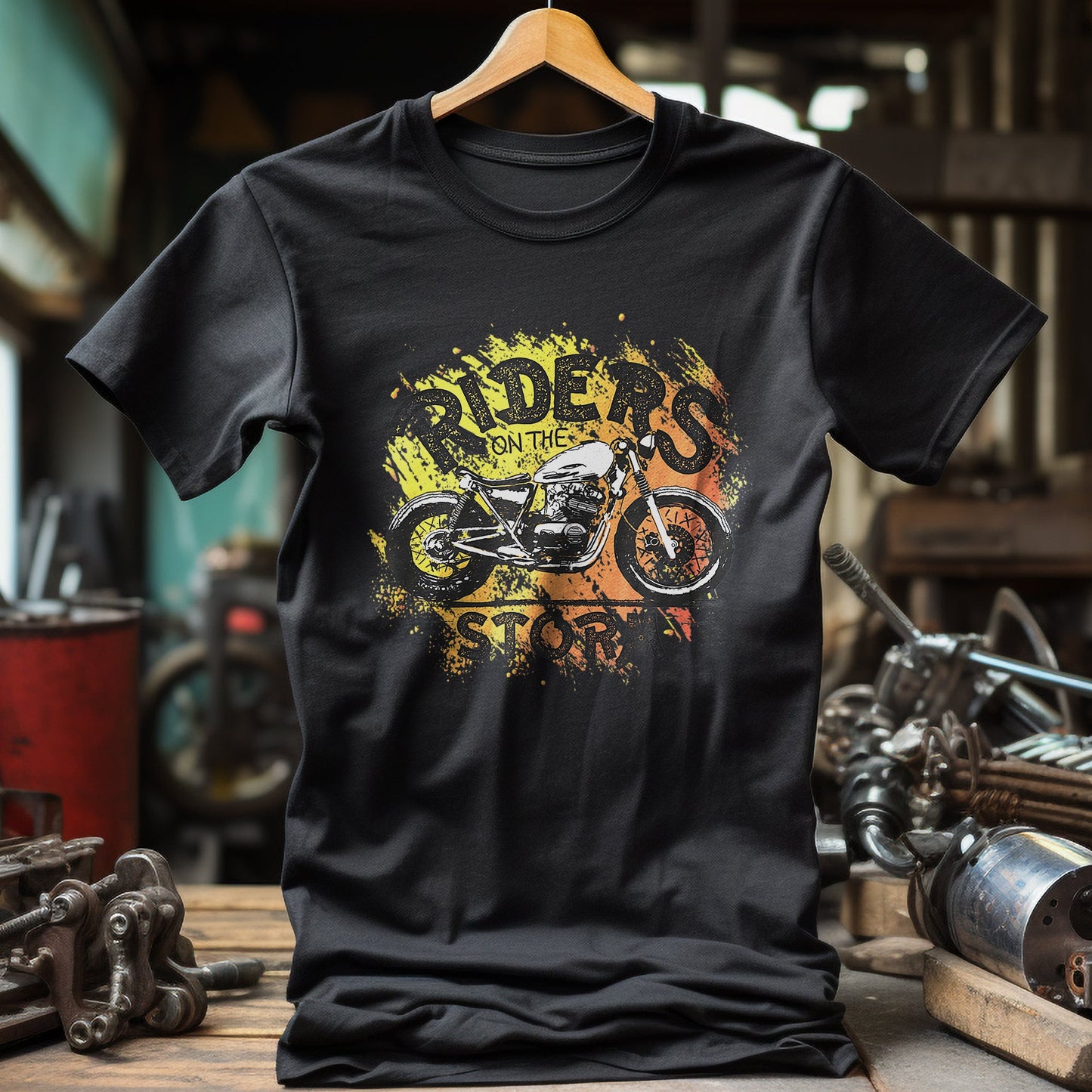 Riders On the Storm Bobber T-Shirt -