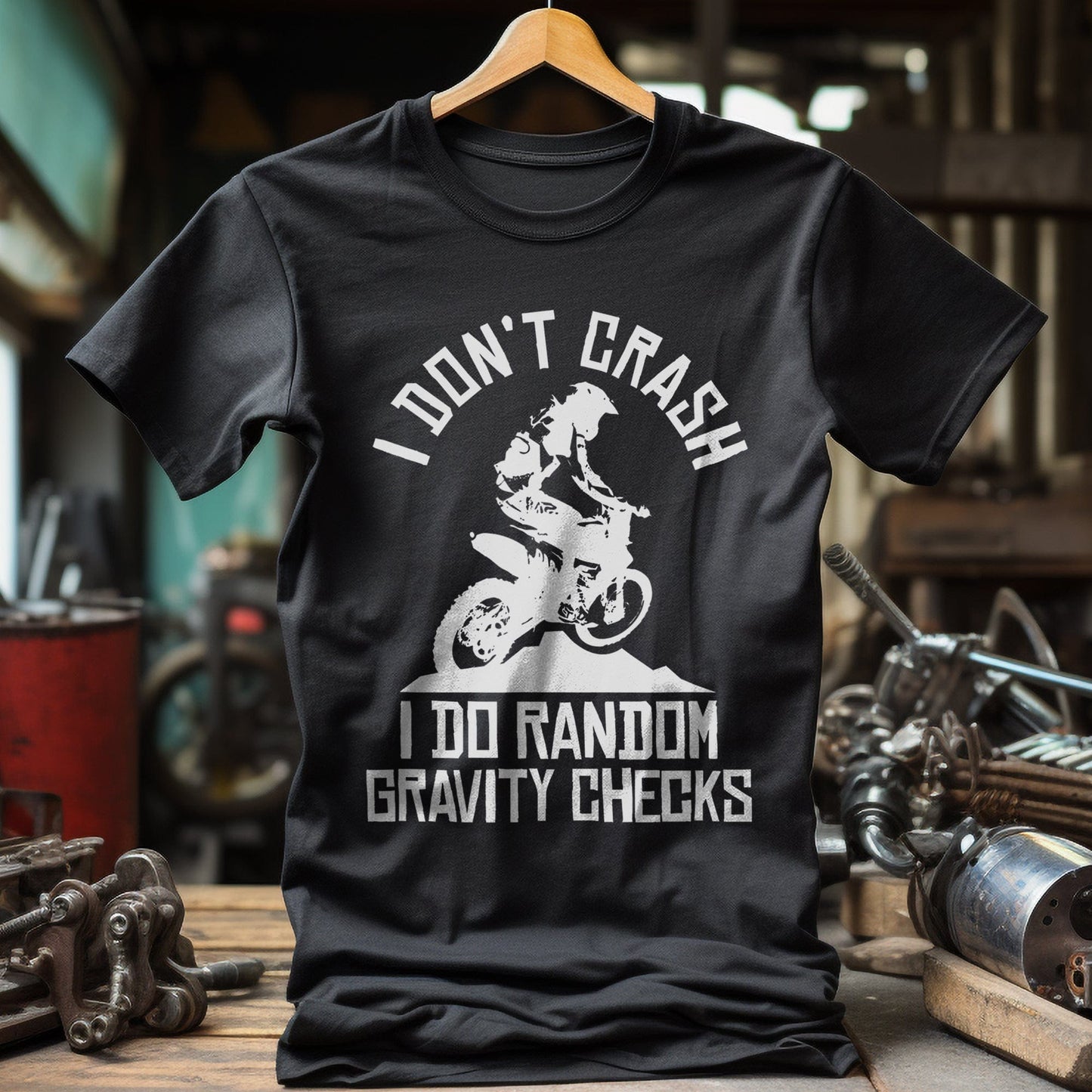 Dont Crash I Do Random Gravity T-Shirt