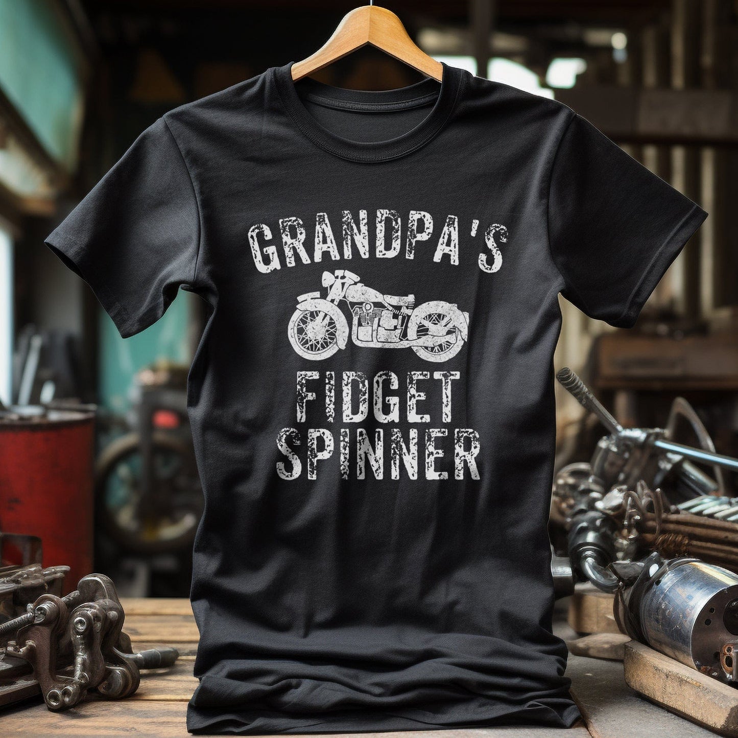 Grandpa's Fidget Spinner T-shirt -