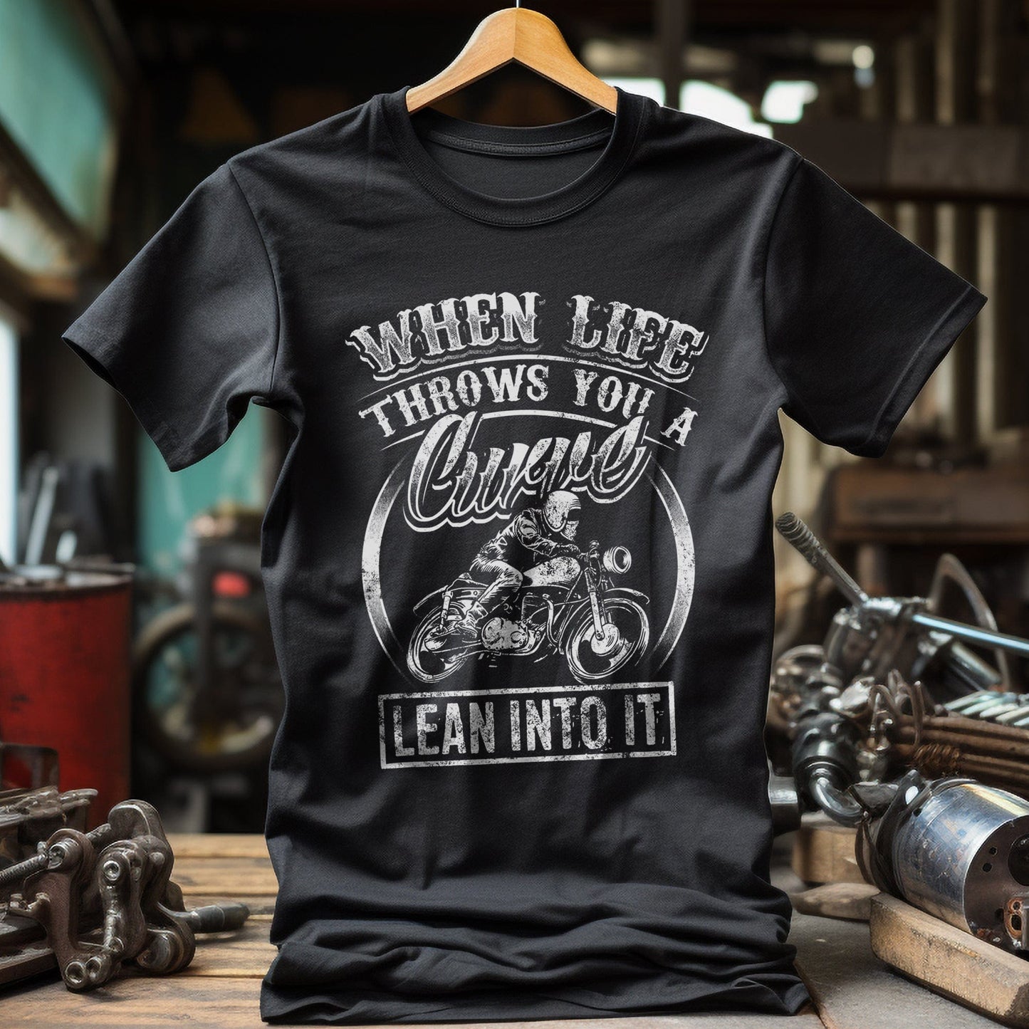 Cool Biker Quote T-Shirt - Ride,