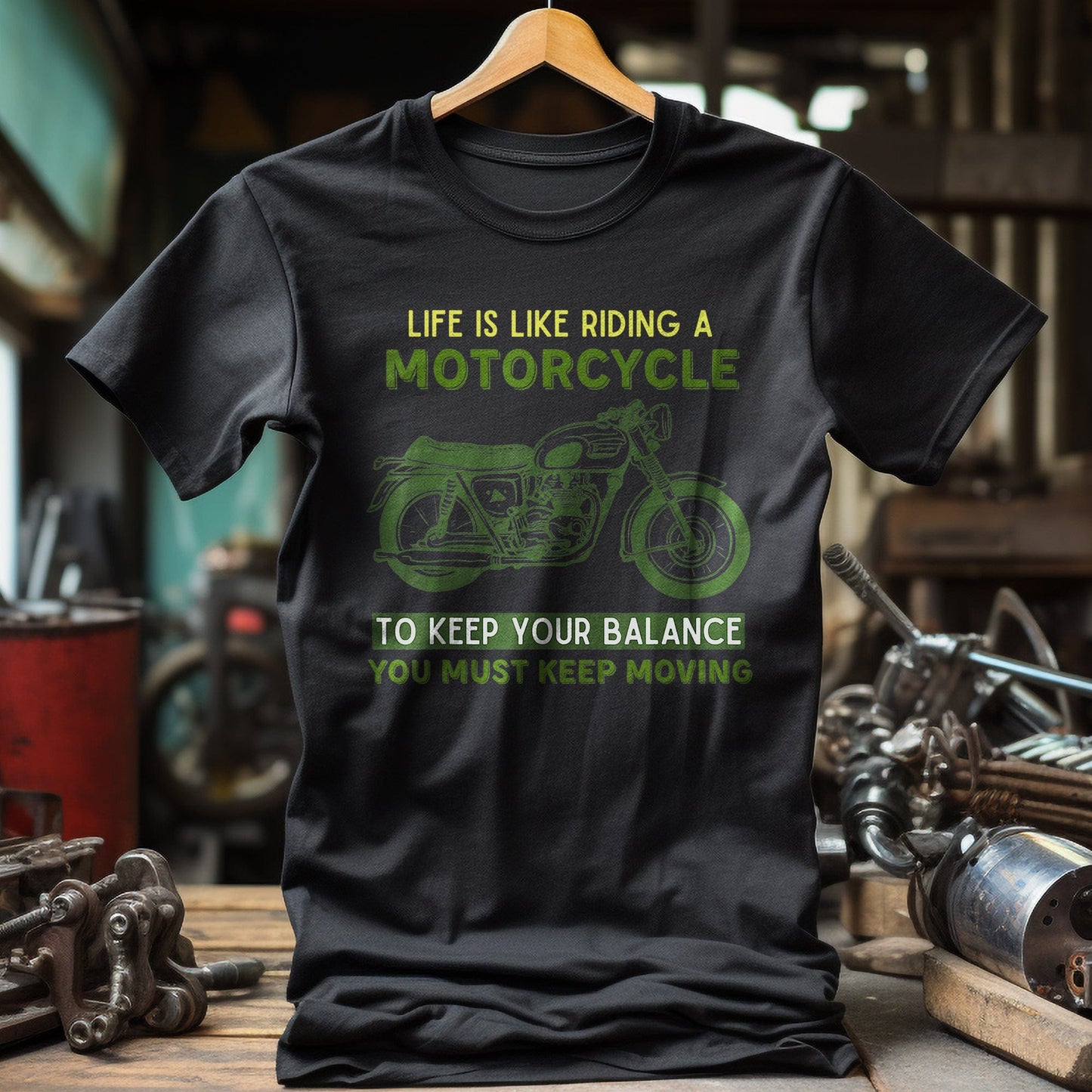 Classic Bike Lover T-shirt - Life‚Äôs