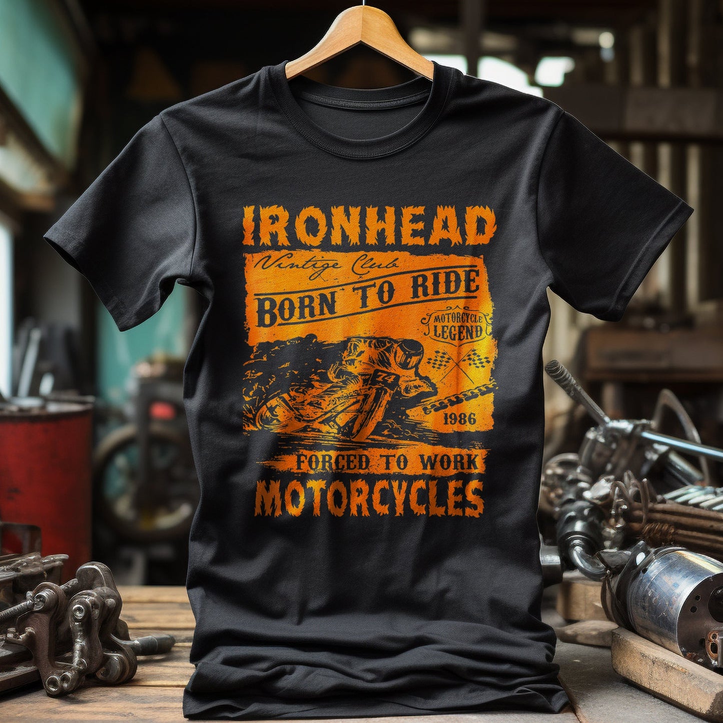 Ironhead Motorcycles T-Shirt: Born