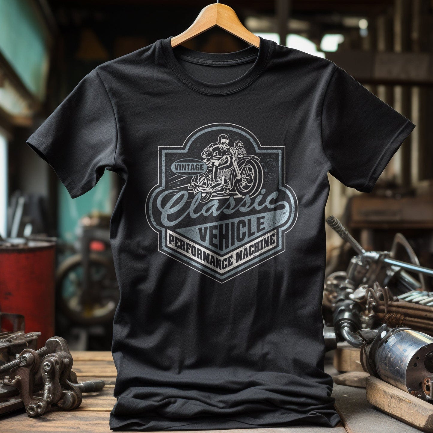 Classic Vehicle T-shirt - Rev up