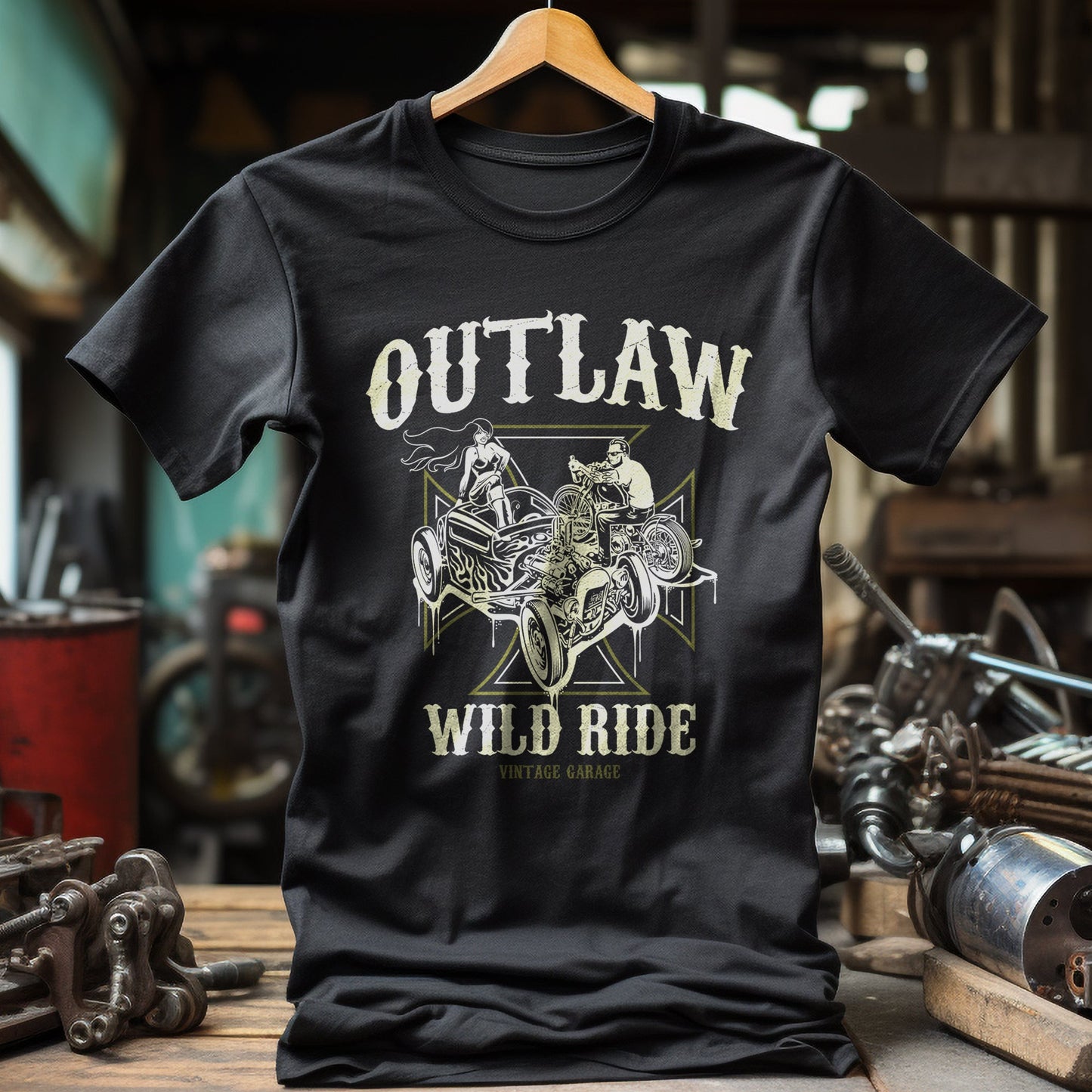Outlaw Wild Ride T-Shirt - Buckle Up