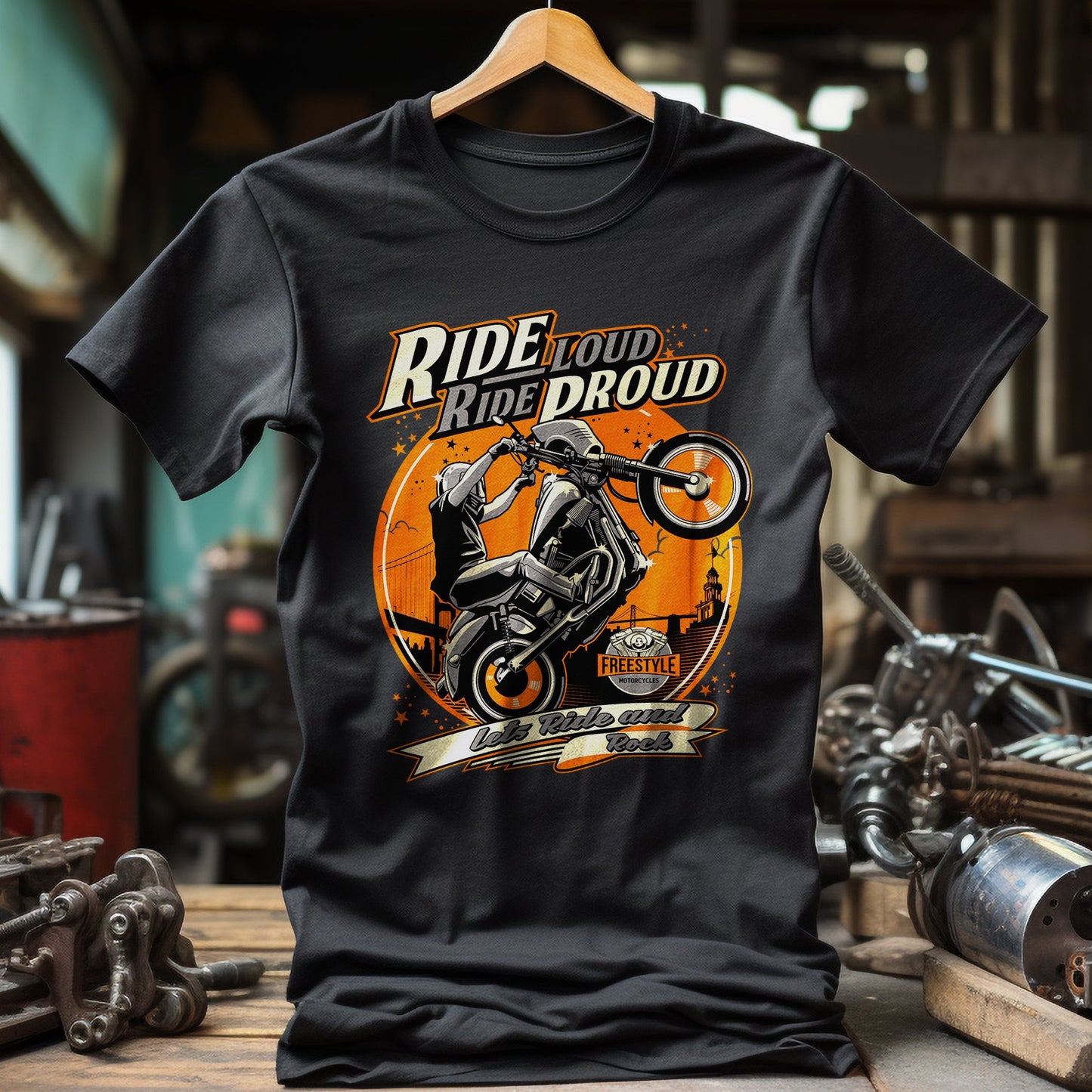 Ride Proud T-Shirt - Rev Up the