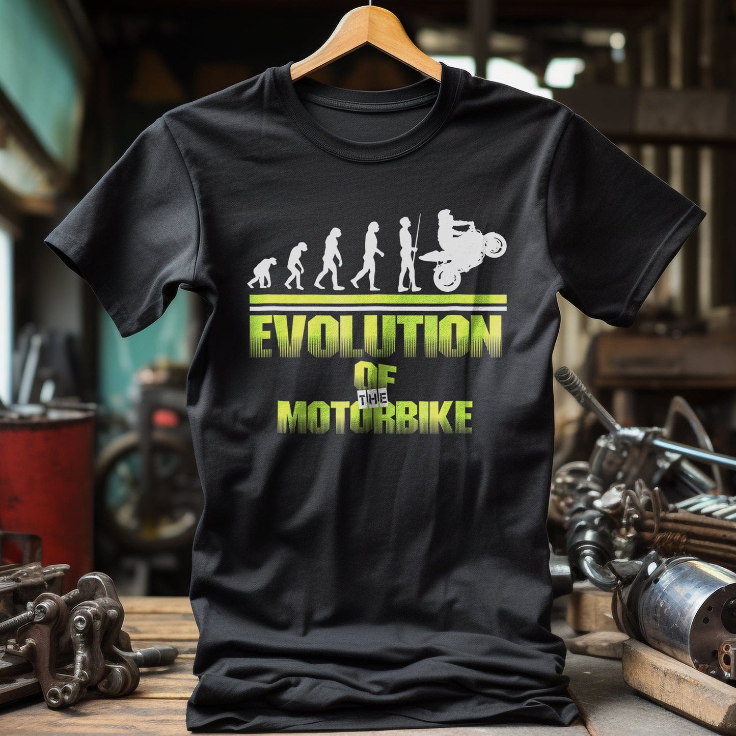 Evolution of the Motorbike T-shirt -
