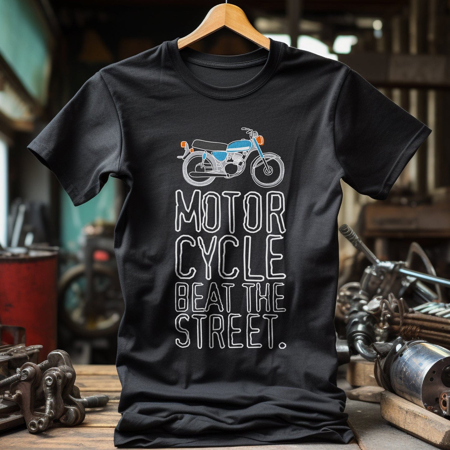 Beat Street Motorcycle T-Shirt -