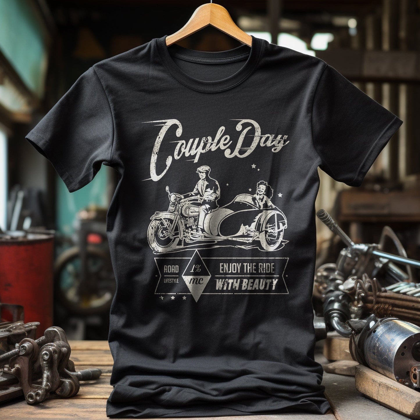 Couple Day T-shirt - Ride or Die!