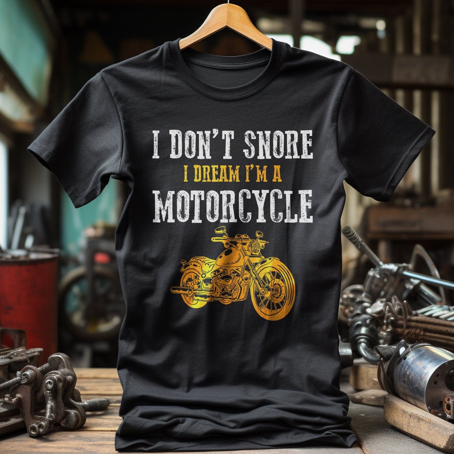 I Dream Im a Motorcycle Biker T-Shirt
