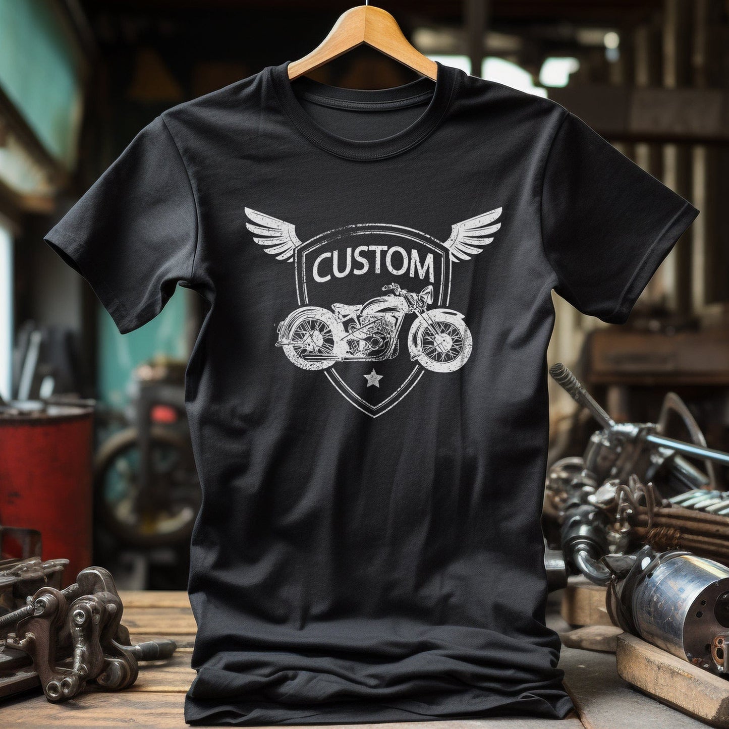 Custom Bikes Vintage T-Shirt -