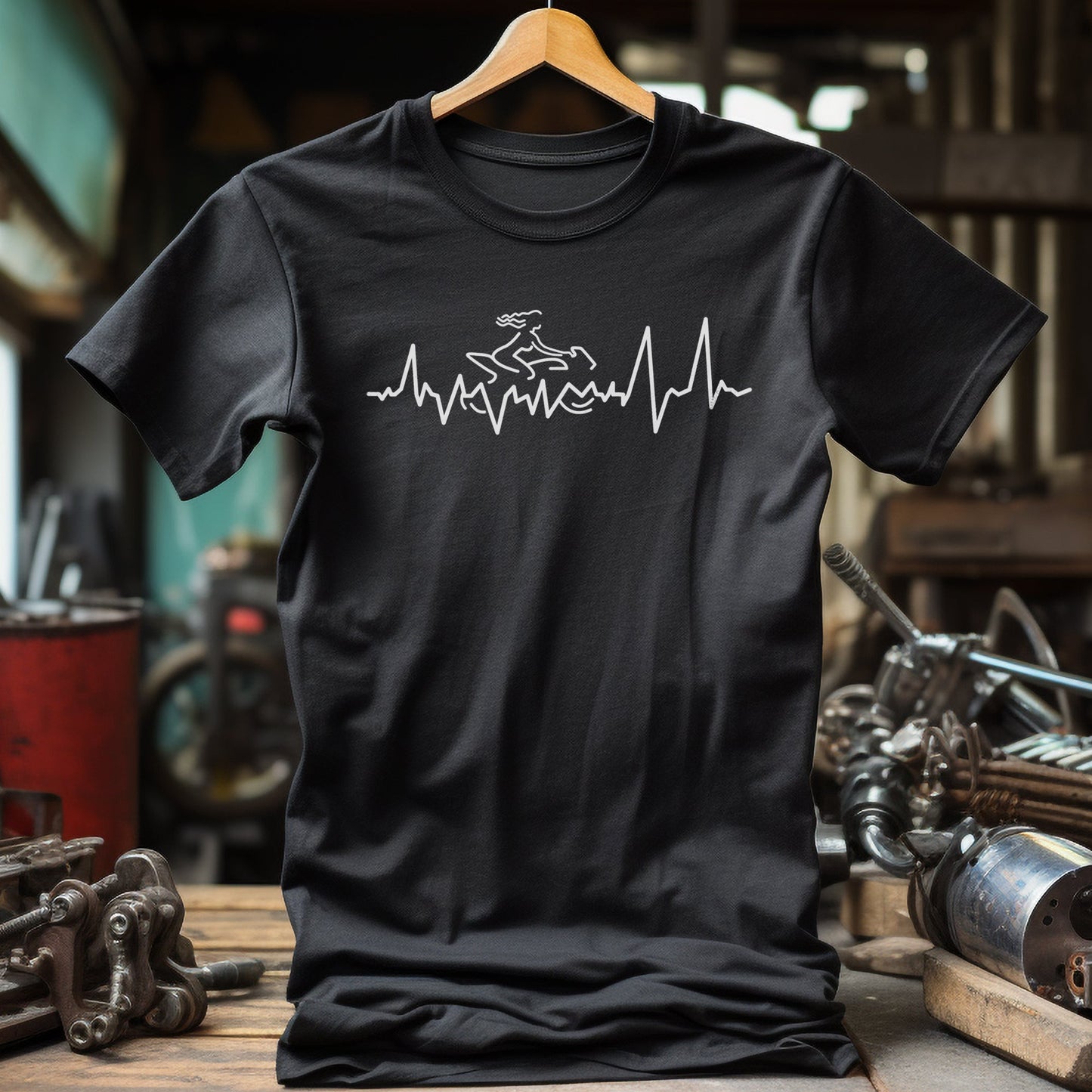 Revved Up Heartbeat T-Shirt - Women