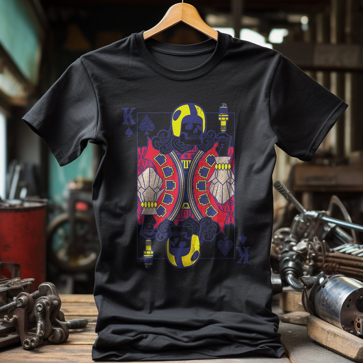 Biker Card t-shirt - Kings & Queens
