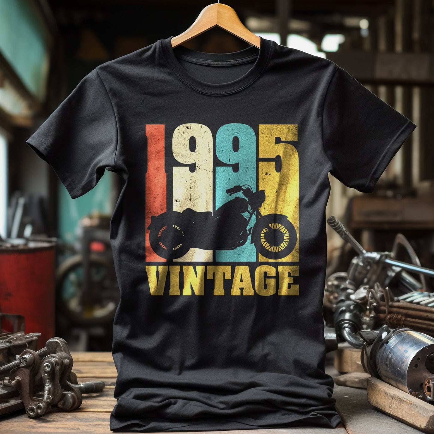 Vintage 1995 T-shirt - Rev up the