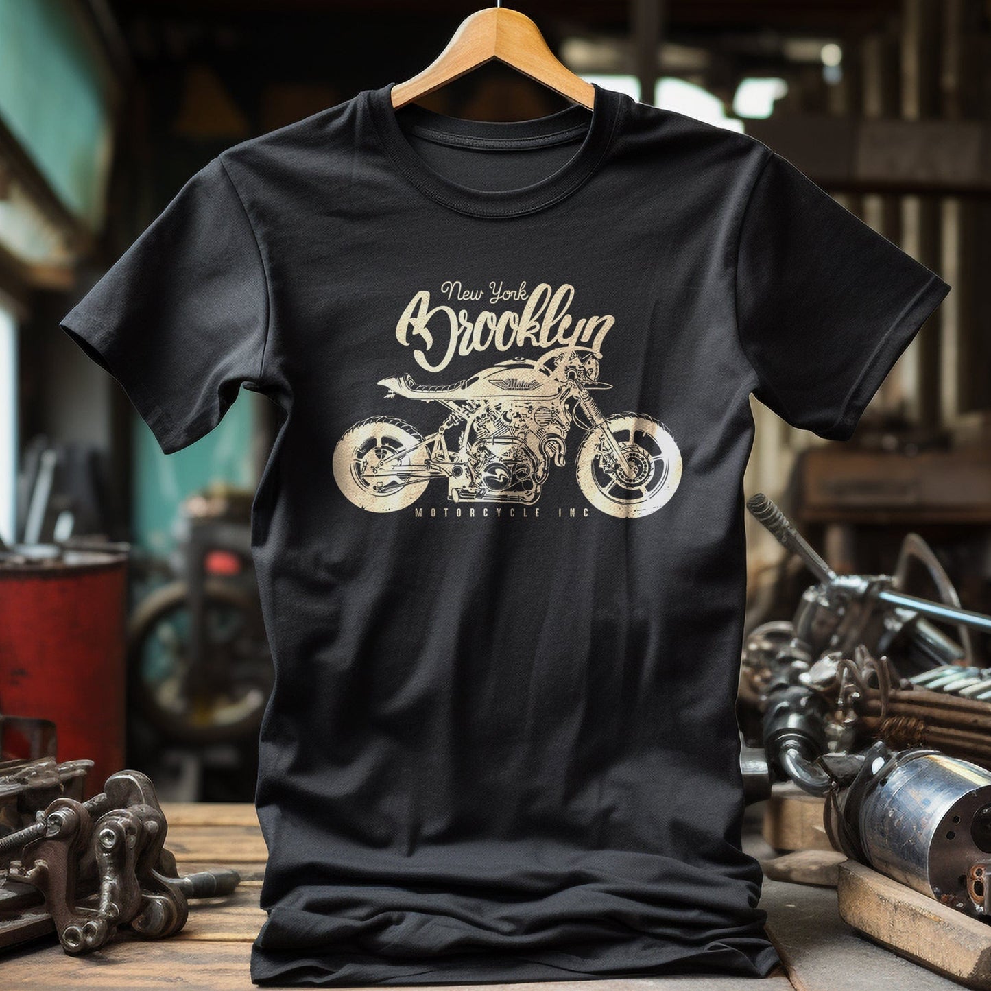 Brooklyn Biker Bling T-Shirt