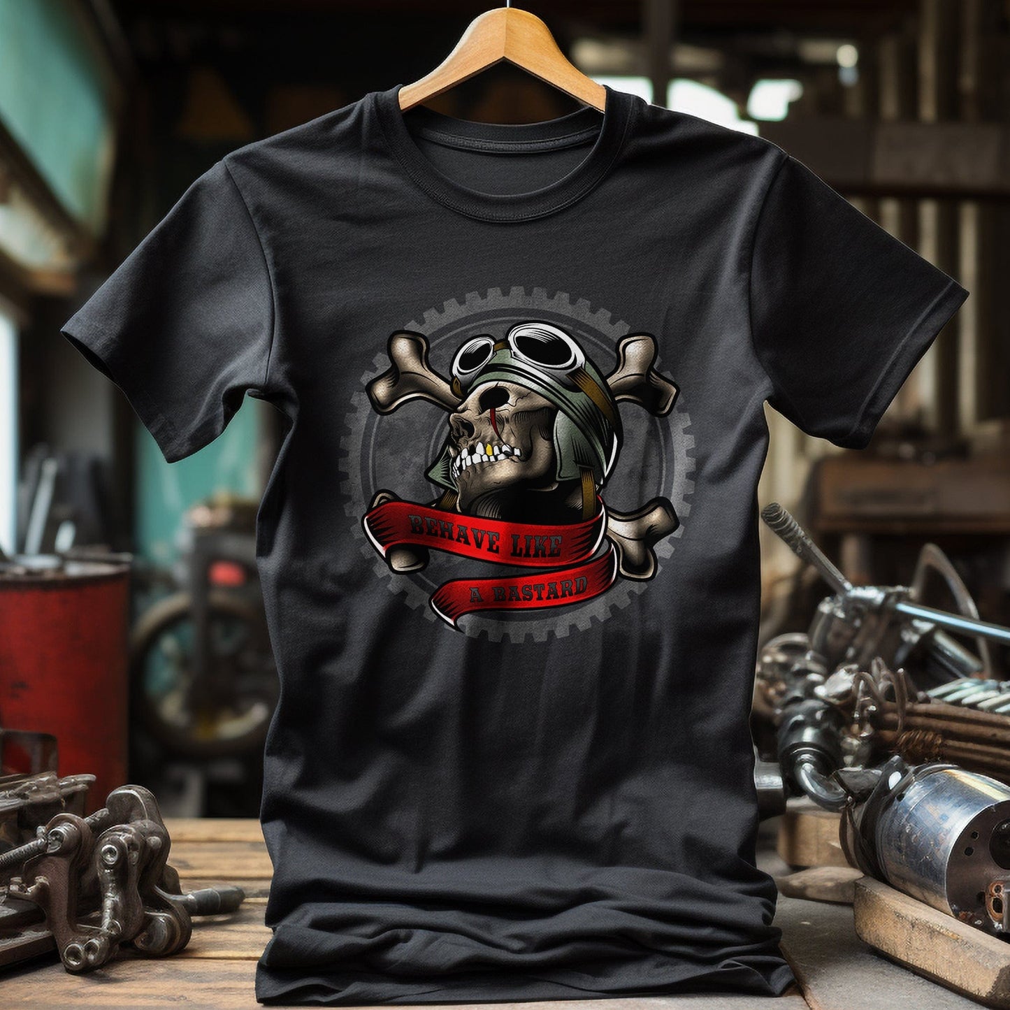 Bastxxx Skull T-Shirt