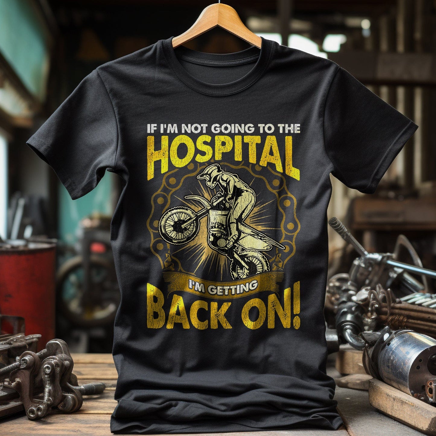 Not Going to the Hospital T-Shirt