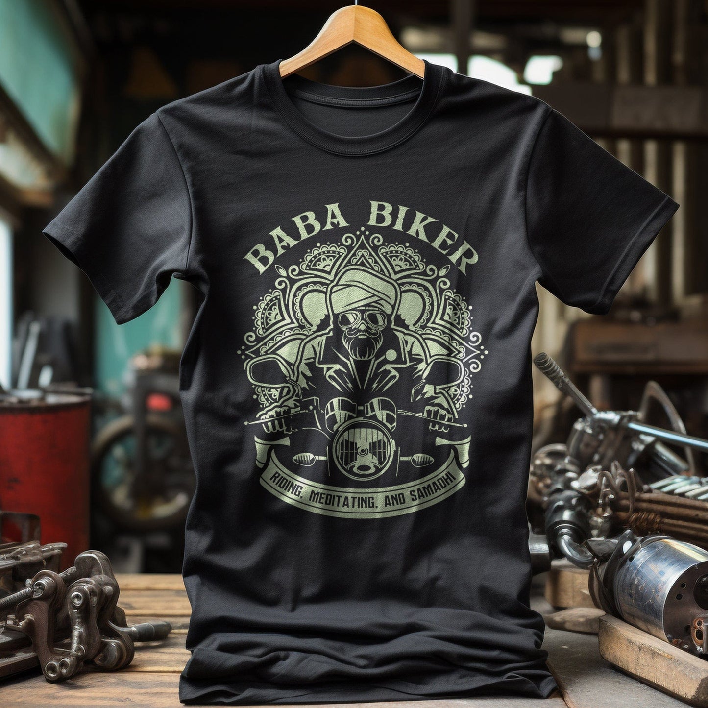 Baba Biker T-shirt