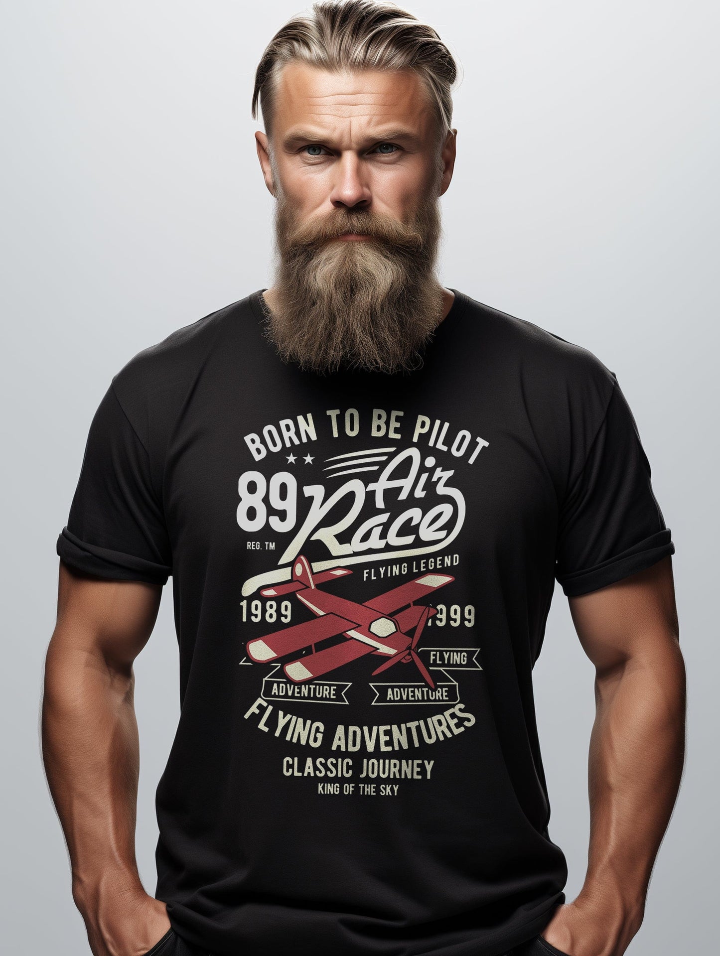 Born To Be Pilot T-shirt