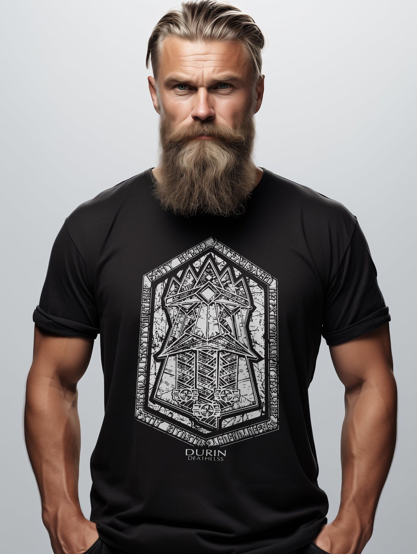 Durin Viking Helmet T-Shirt - Unleash