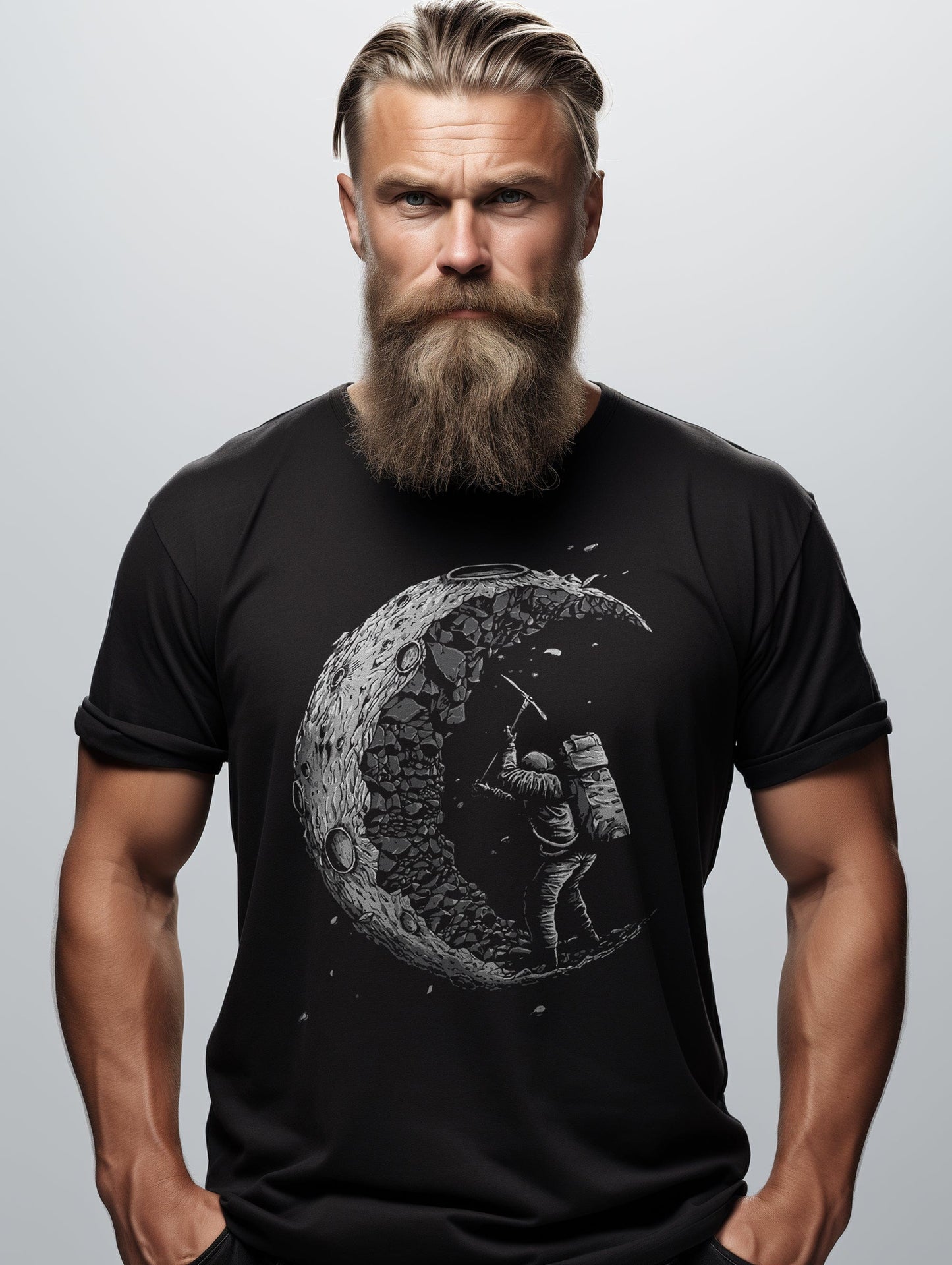 Digging the Moon T-shirt