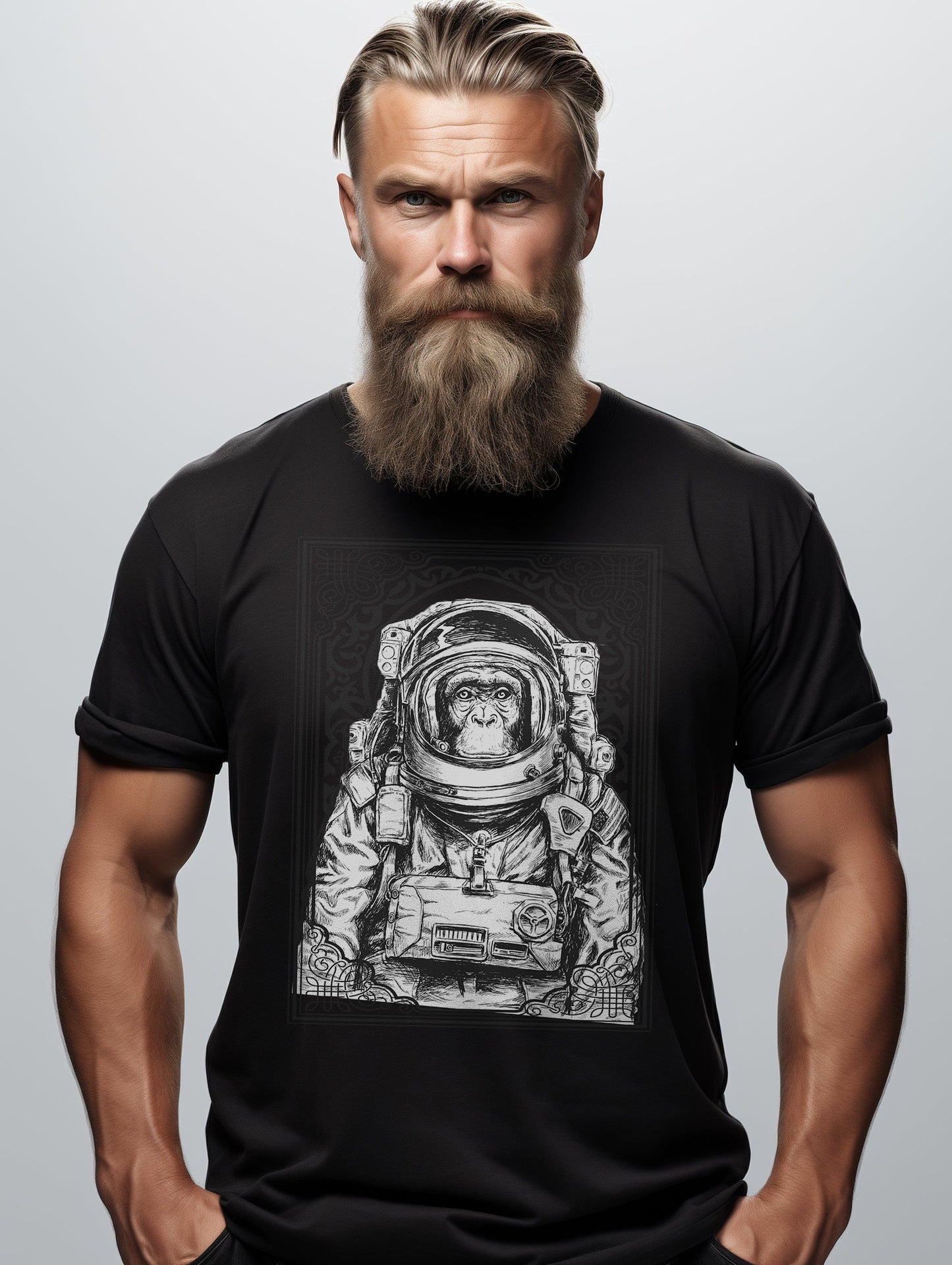 24 Monkey Astronaut T-Shirt