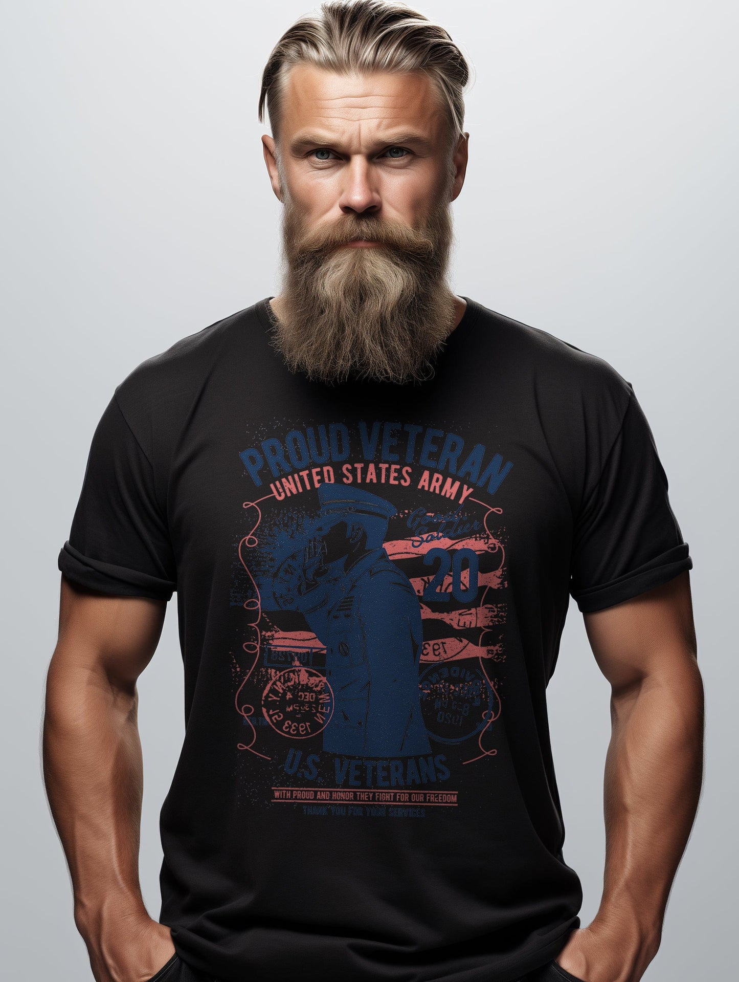 Proud Veteran t-shirt