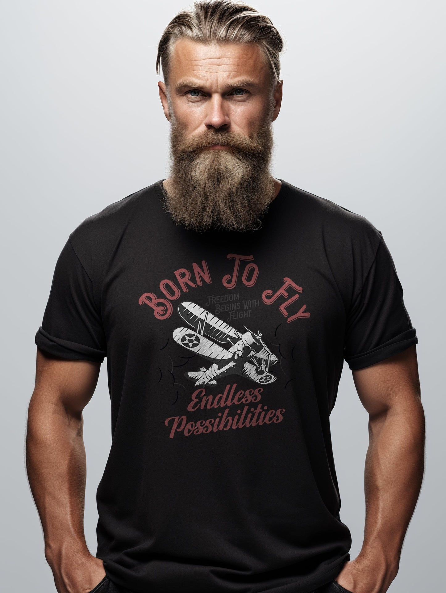 Born to Fly Scissors T-shirt