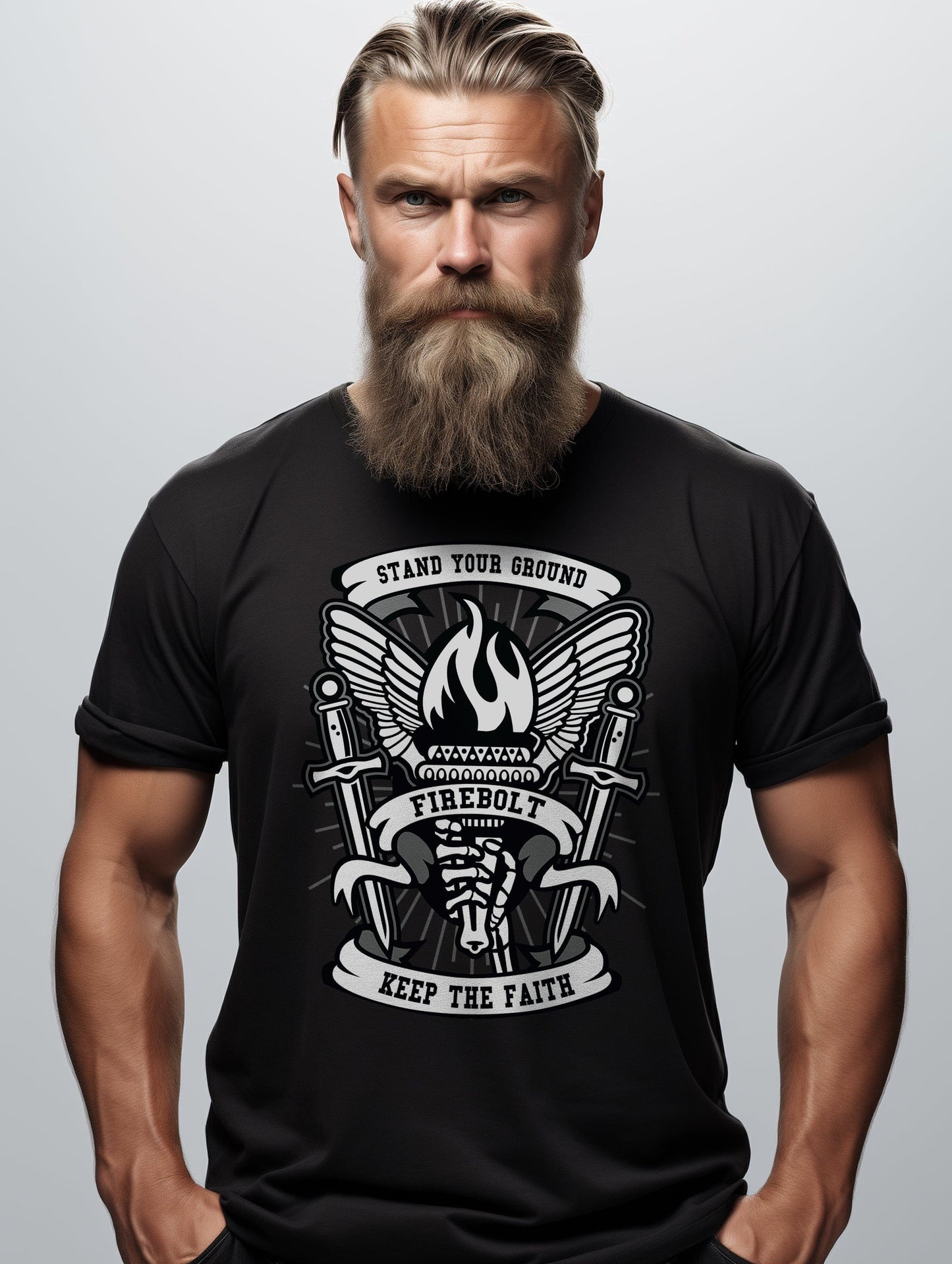 Torch T-shirt - Light Up Your Day with