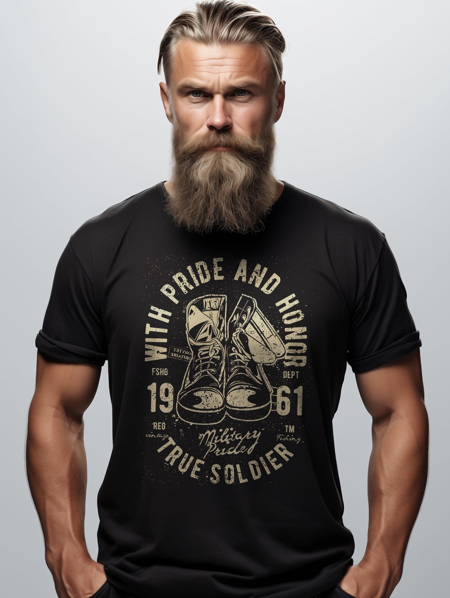Military Shoe t-shirt