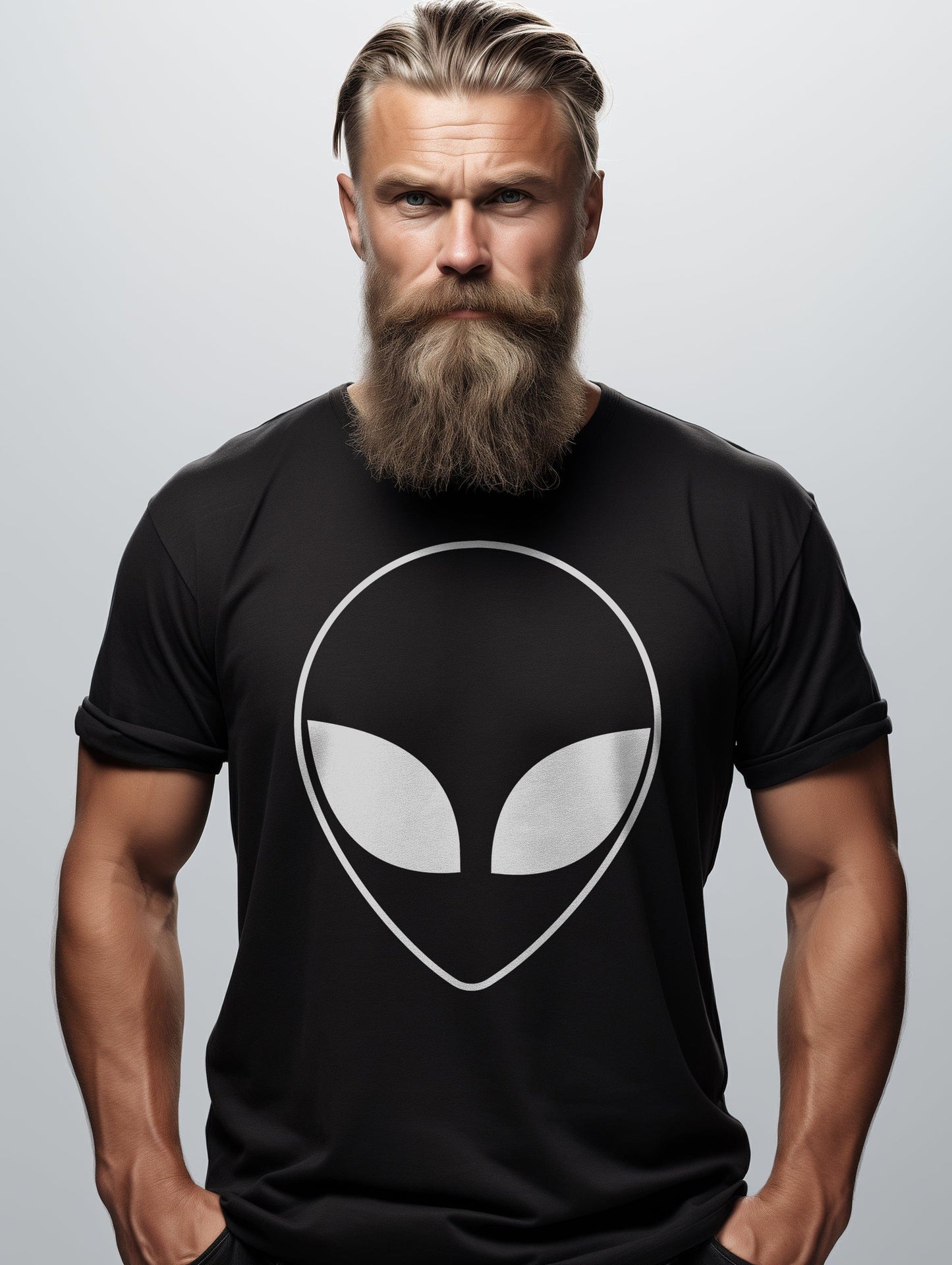 Alien Head Big t-shirt