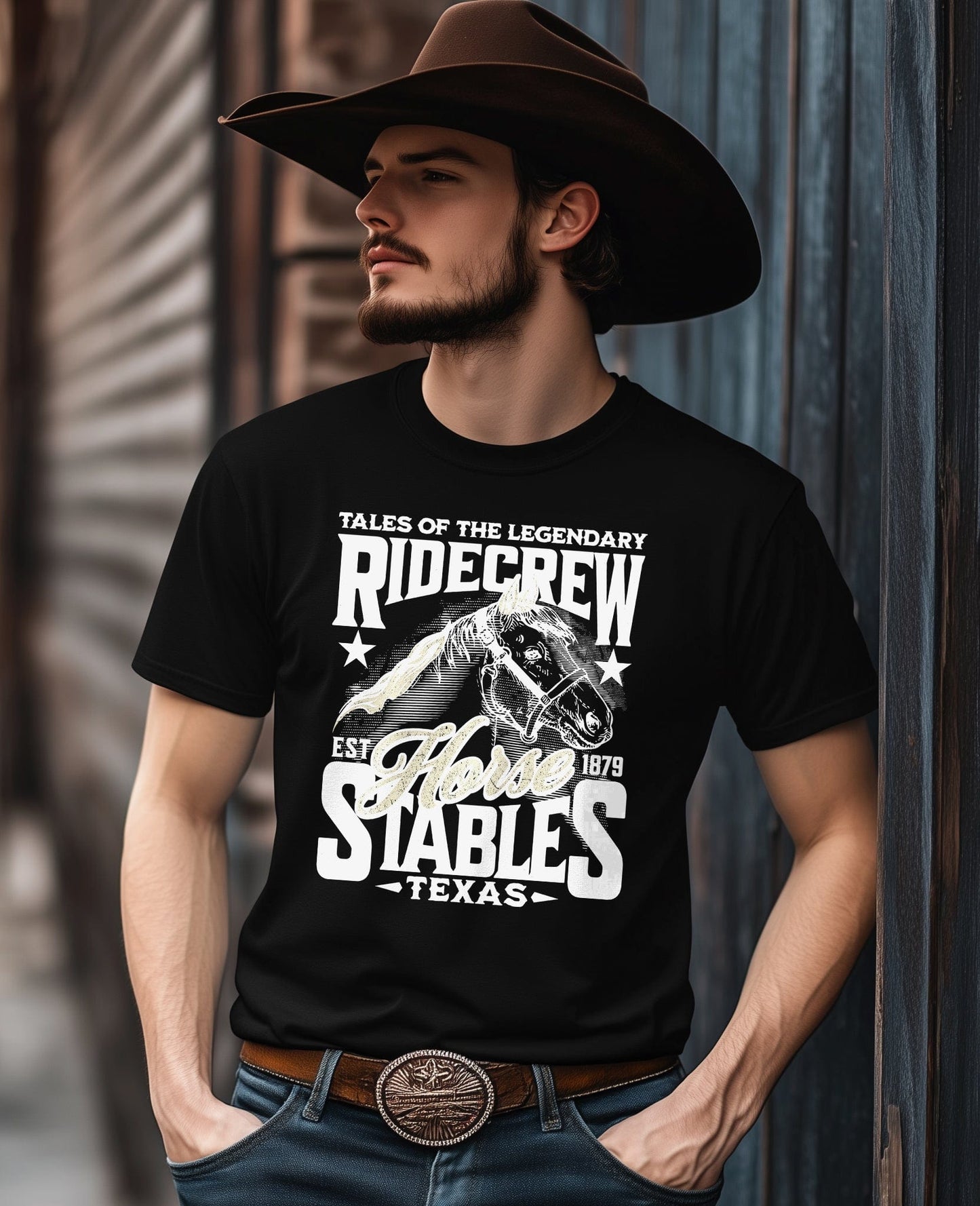 Ridecrew Horse Stables T-Shirt