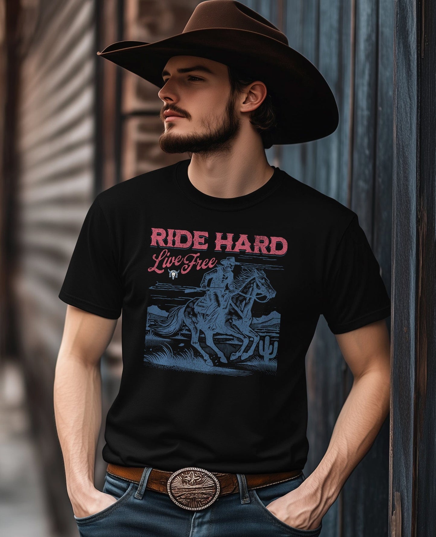 Ride Hard - Live Free T-Shirt,