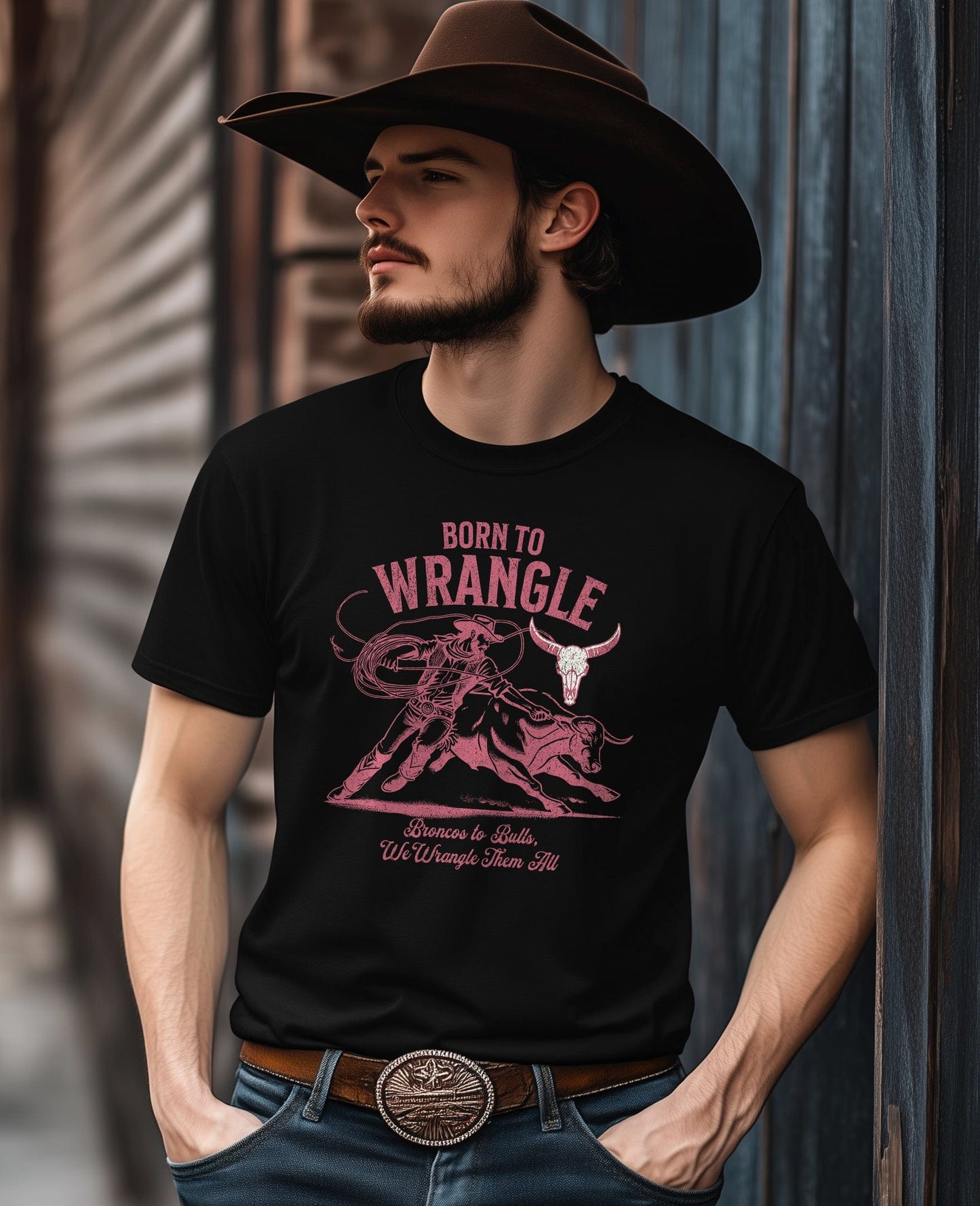 Born to Wrangle: T-shirt