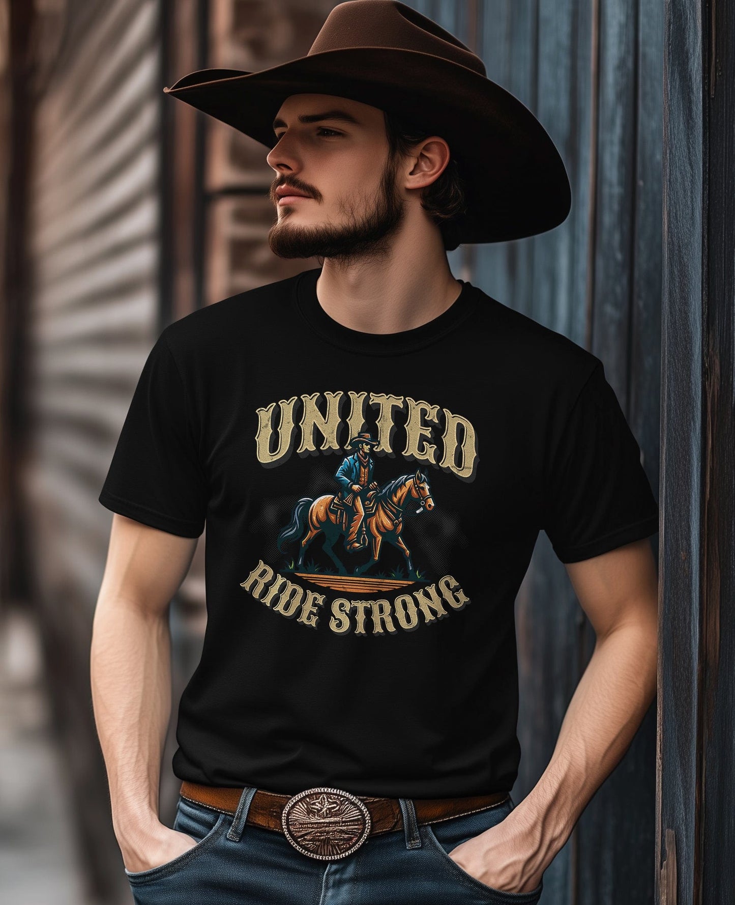United Ride Strong t-shirt - Saddle Up